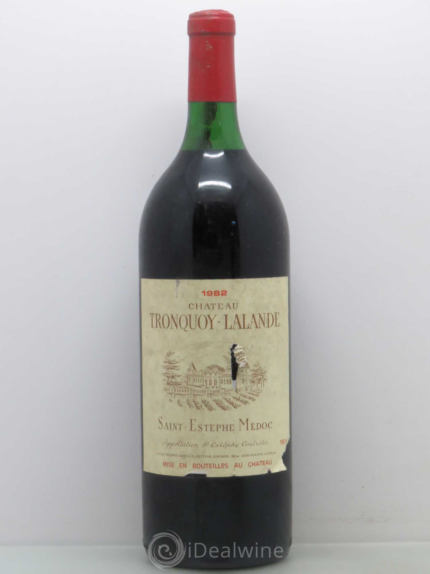 Château Tronquoy Lalande 1982 - Lot de 1 magnum - 0