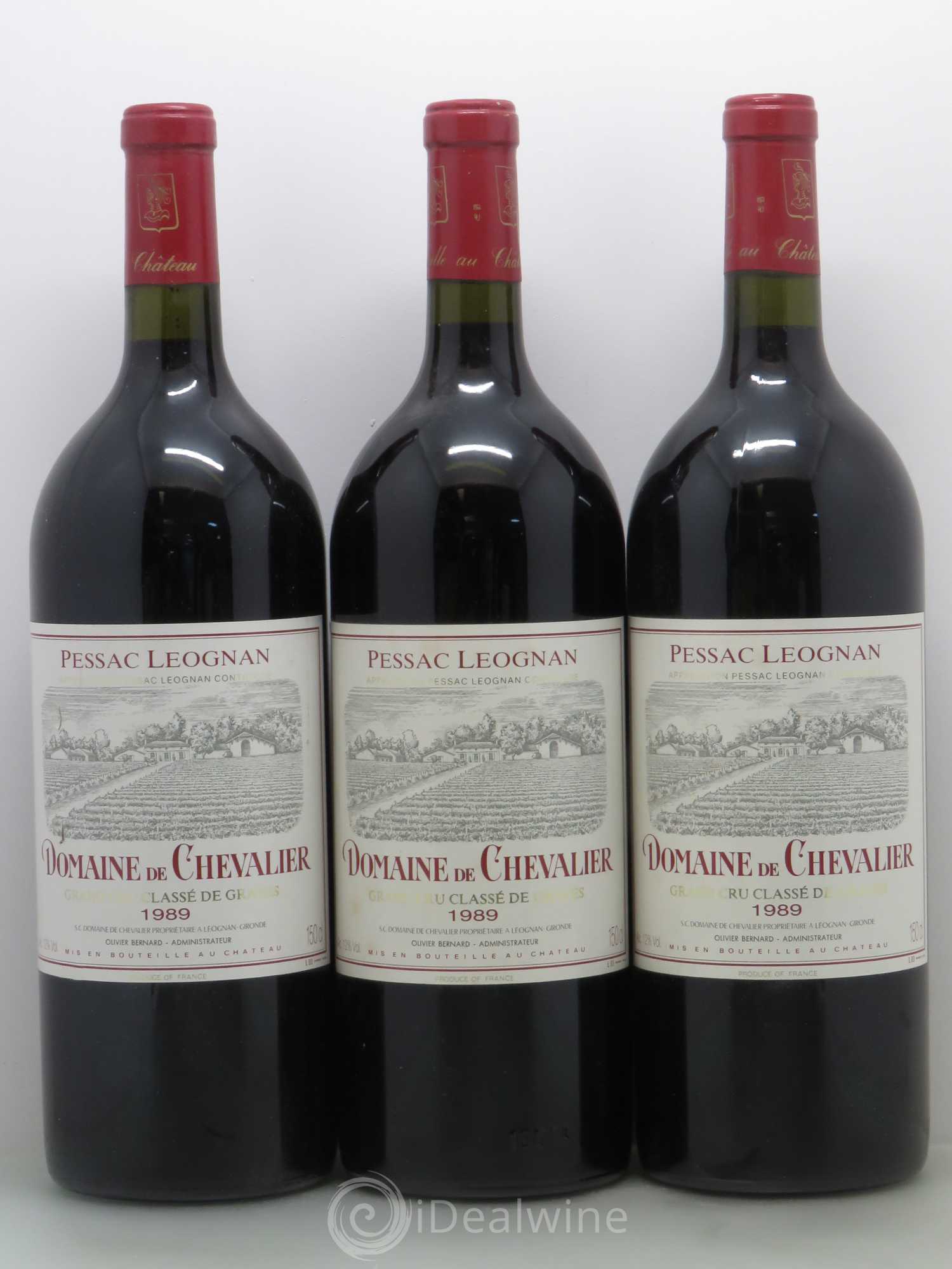 Domaine de Chevalier Cru Classé de Graves 1989 - Lot de 6 magnums - 2
