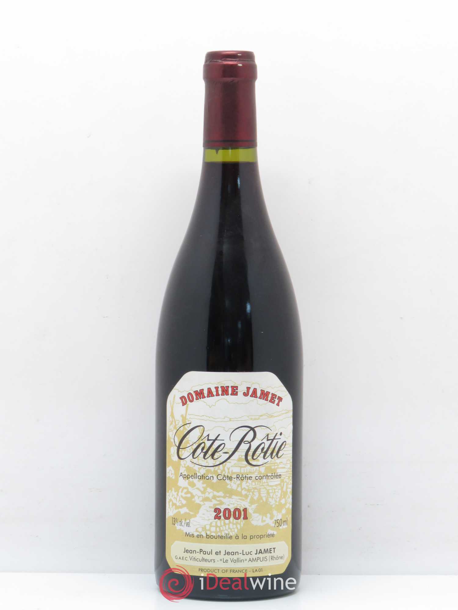 Côte-Rôtie Jamet (Domaine) 2001 - Lot de 1 bouteille - 0