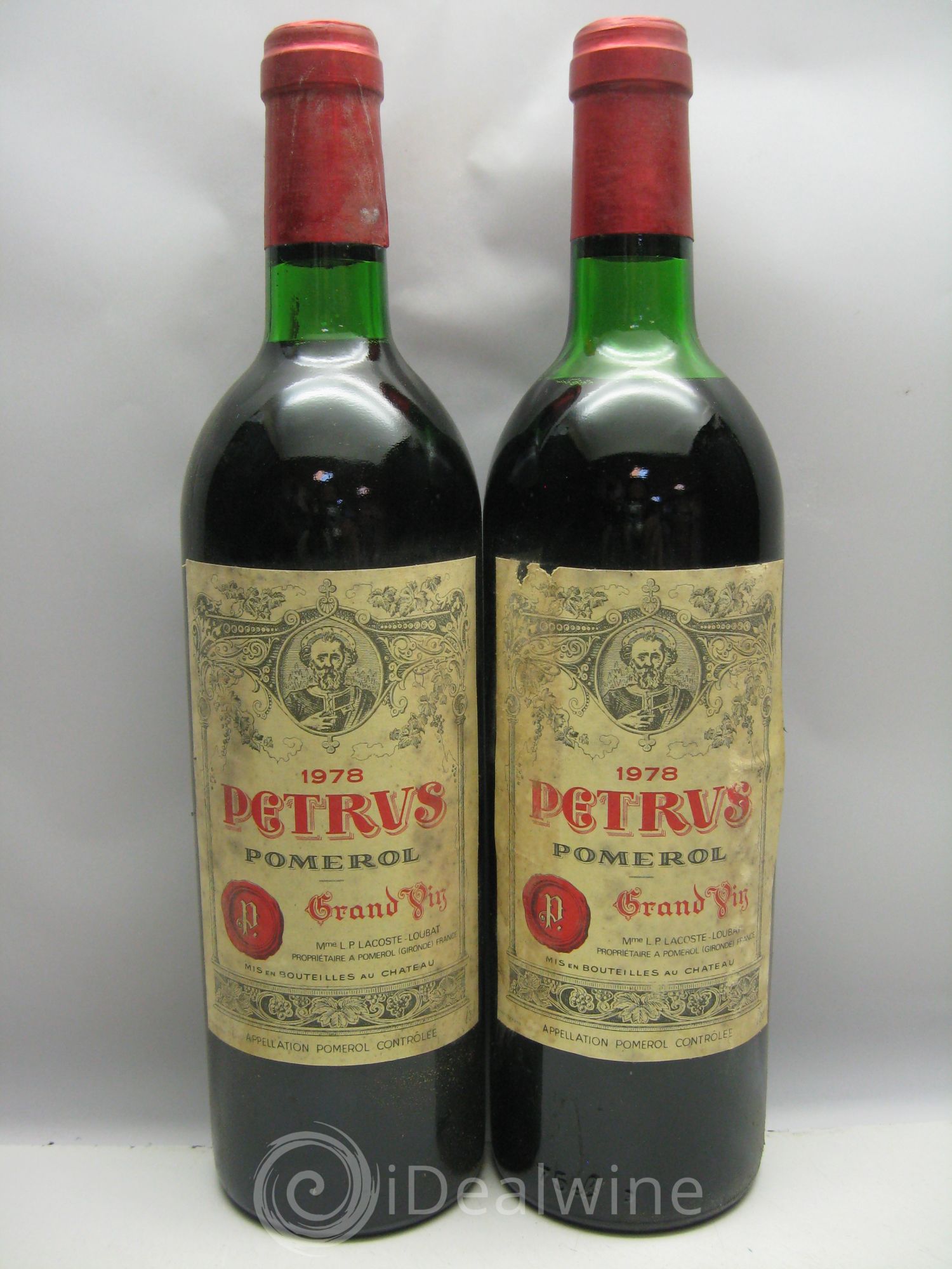 Petrus 1978 - Lot de 11 bouteilles - 0