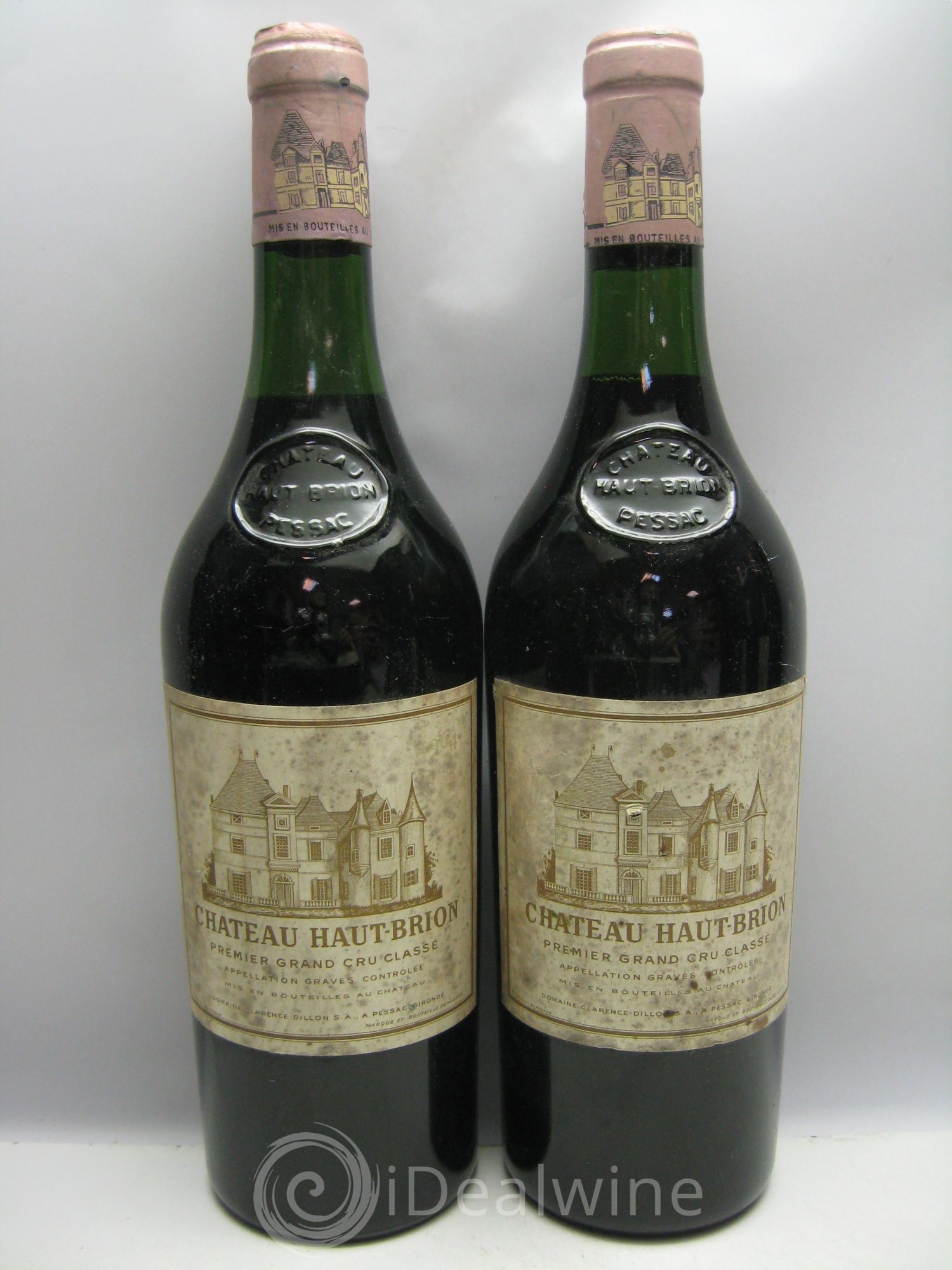 Château Haut Brion 1er Grand Cru Classé 1964 - Lot de 12 bouteilles - 2