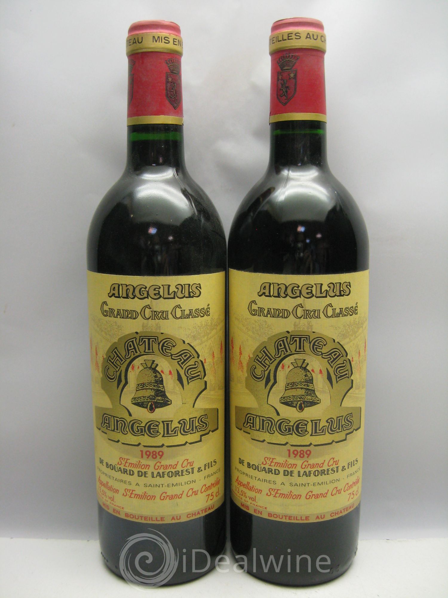 Château Angélus 1er Grand Cru Classé A 1989 - Lot de 12 bouteilles - 2