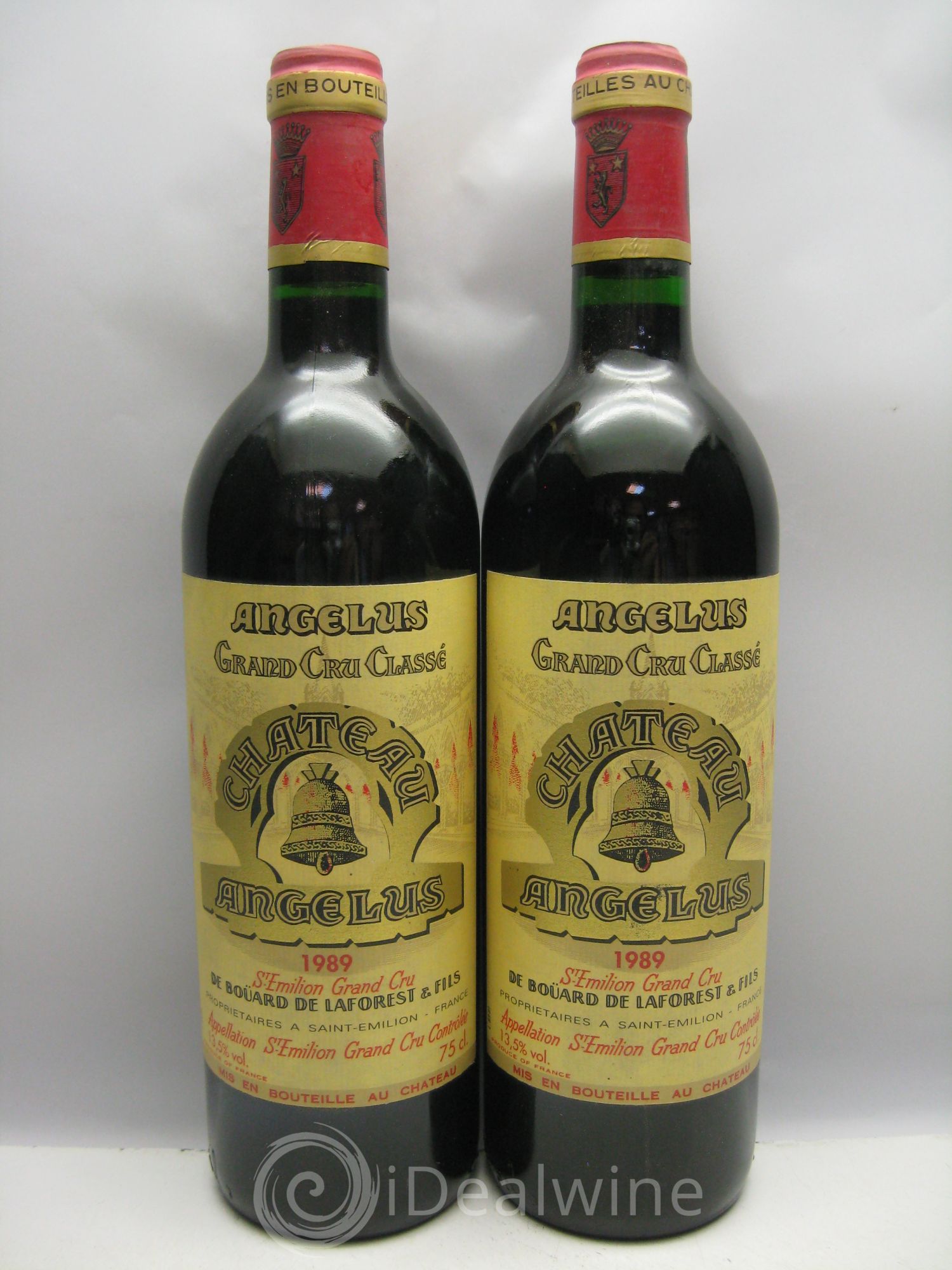 Château Angélus 1er Grand Cru Classé A 1989 - Lot de 12 bouteilles - 4