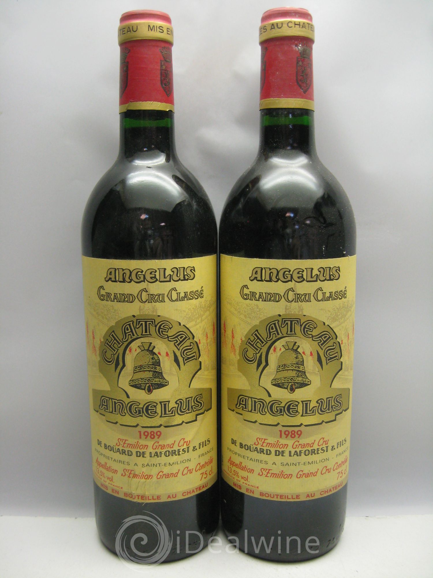 Château Angélus 1er Grand Cru Classé A 1989 - Lot de 12 bouteilles - 5