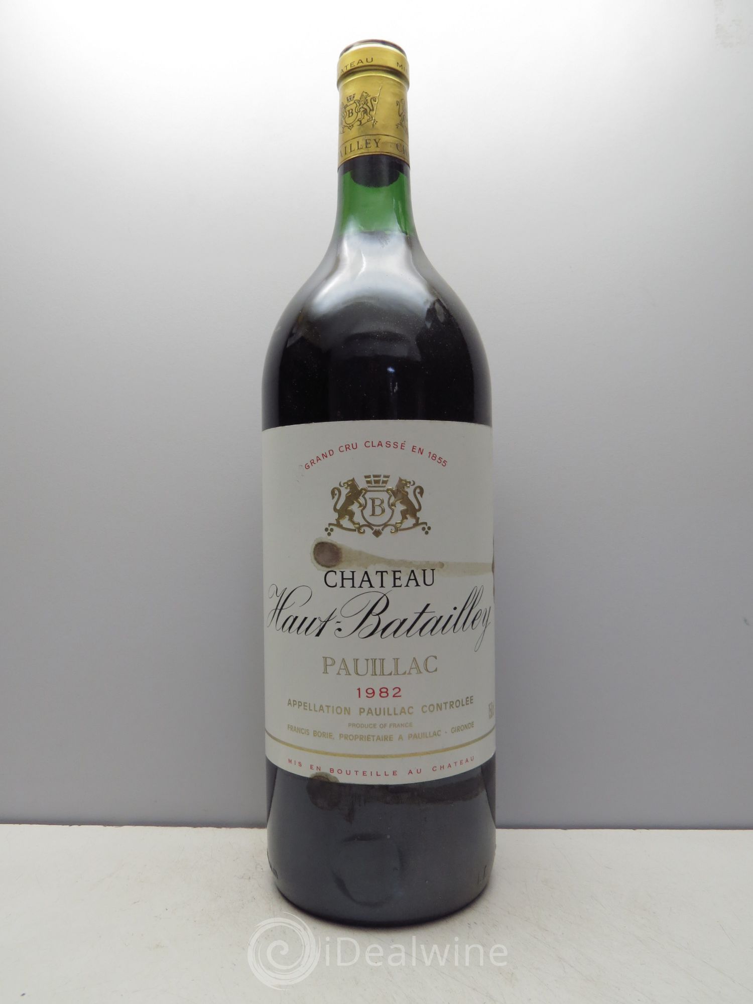 Château Haut Batailley 5ème Grand Cru Classé 1982 - Lot de 1 magnum - 0