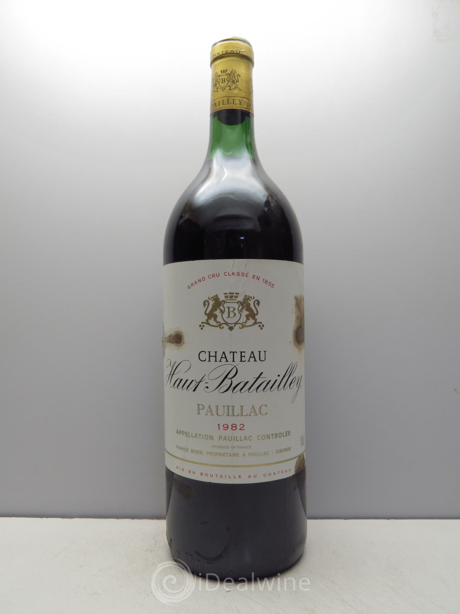 Château Haut Batailley 5ème Grand Cru Classé 1982 - Lot de 1 magnum - 0