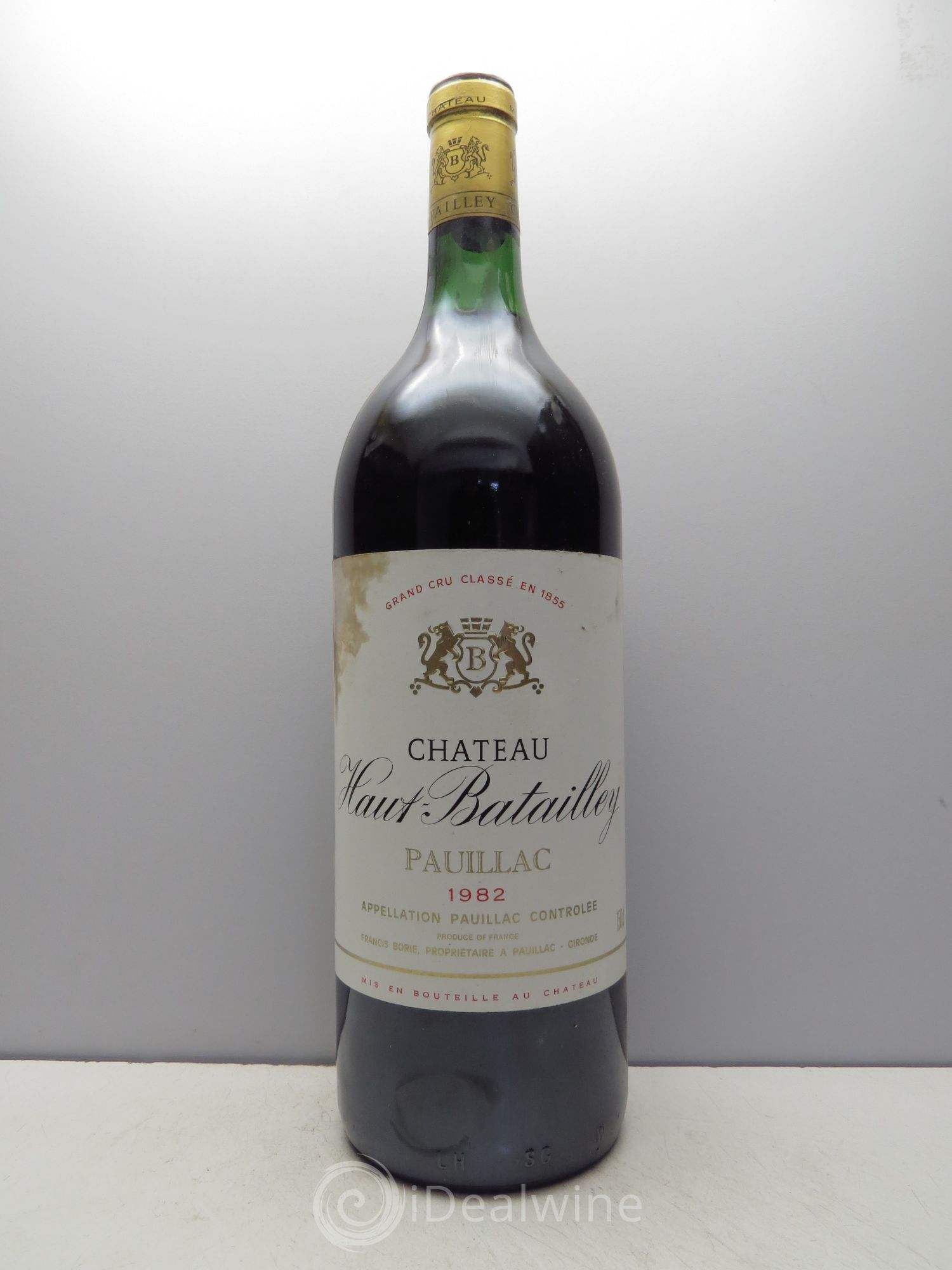 Château Haut Batailley 5ème Grand Cru Classé 1982 - Lot de 1 magnum - 0