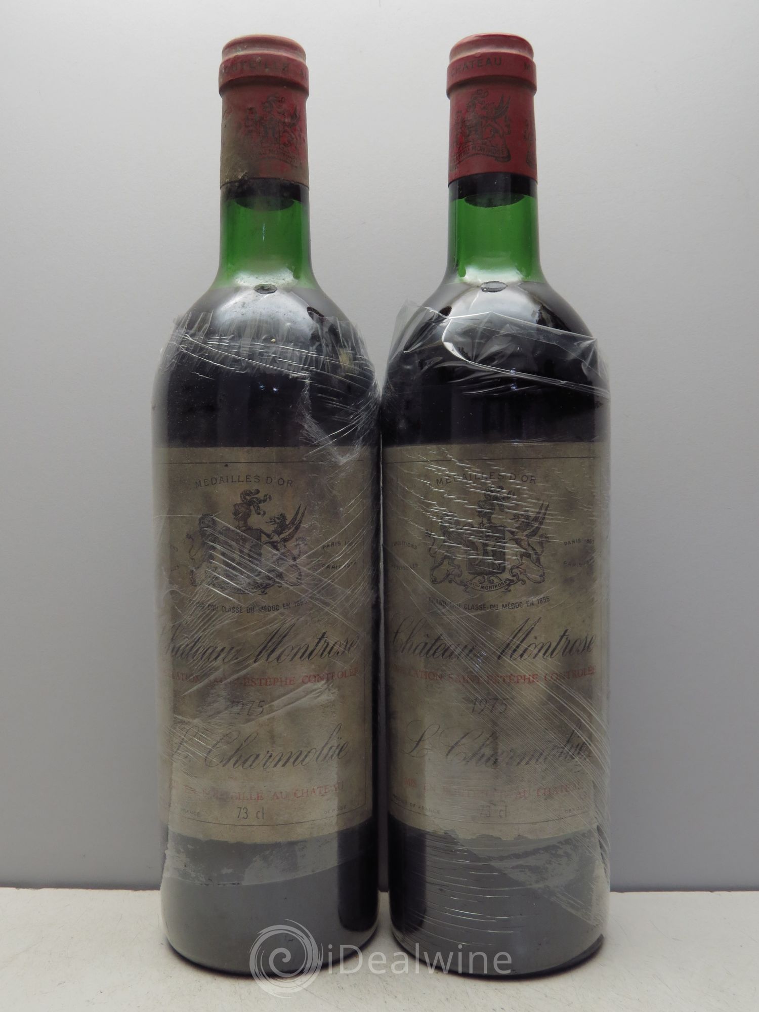 Château Montrose 2ème Grand Cru Classé 1975 - Lot de 2 bouteilles - 0