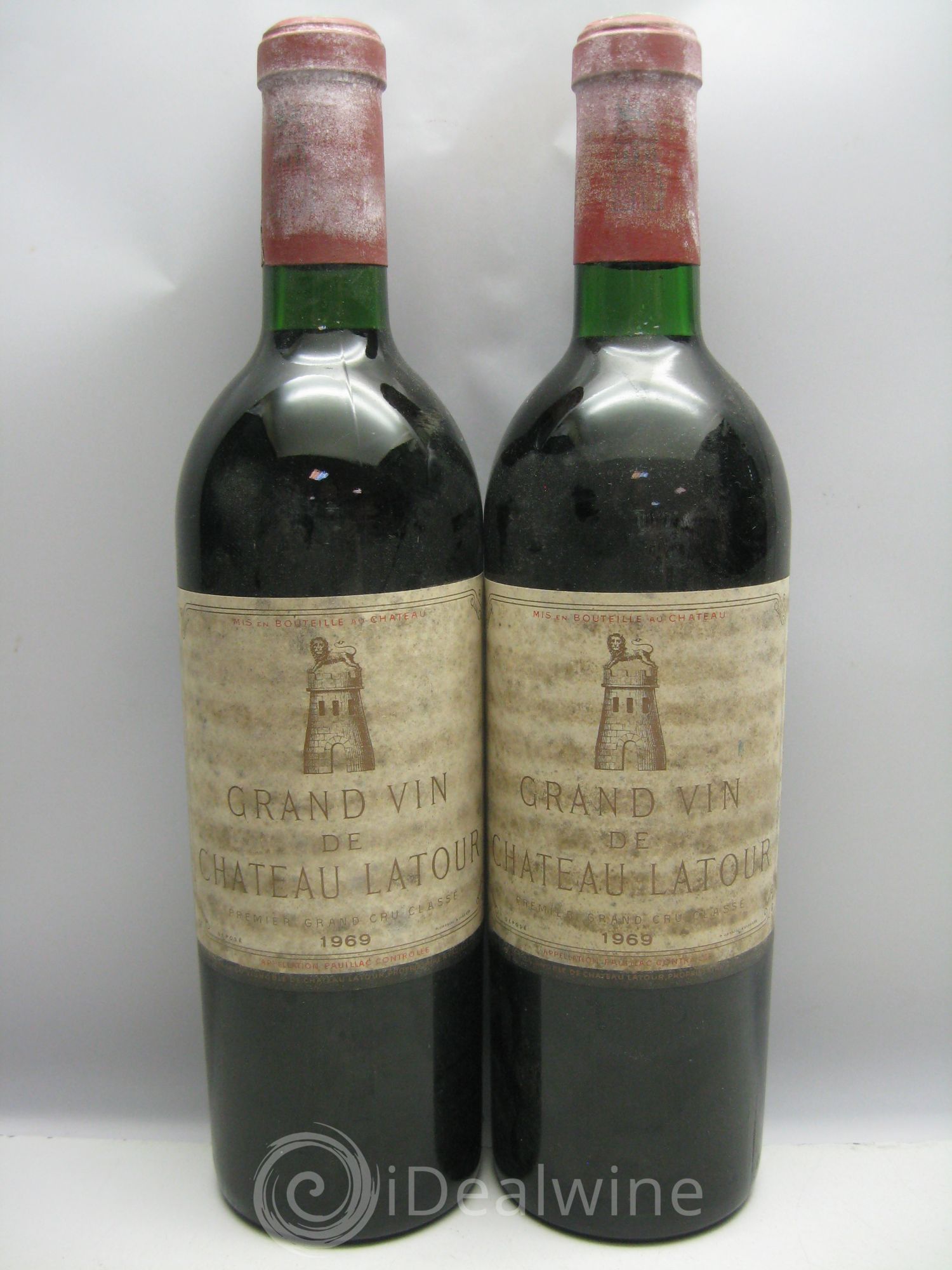 Château Latour 1er Grand Cru Classé 1969 - Lot de 6 bouteilles - 2