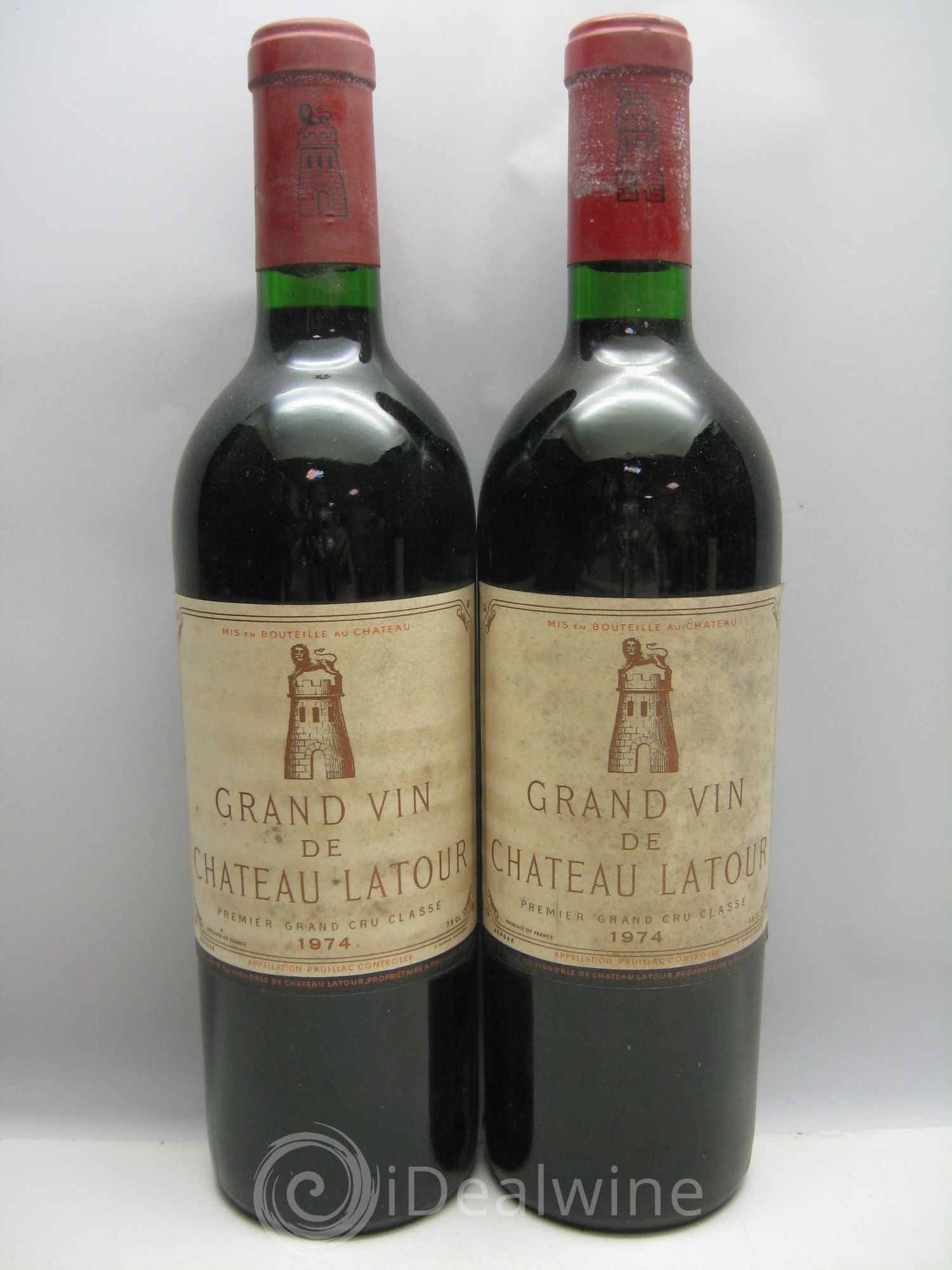 Château Latour 1er Grand Cru Classé 1974 - Lot de 6 bouteilles - 2