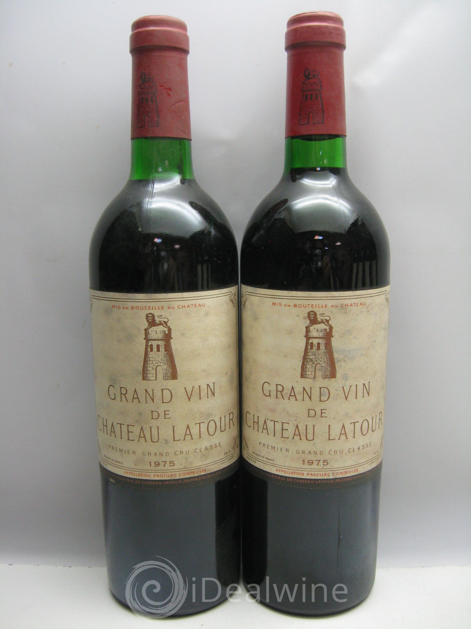 Château Latour 1er Grand Cru Classé 1975 - Lot de 6 bouteilles - 0