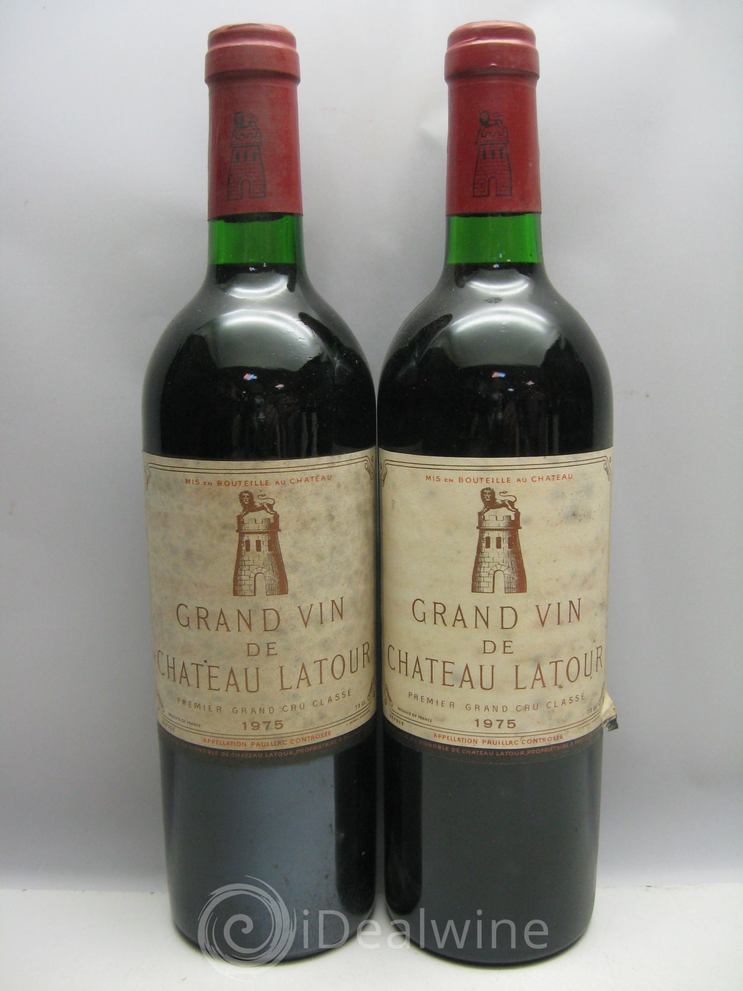 Château Latour 1er Grand Cru Classé 1975 - Lot de 6 bouteilles - 2
