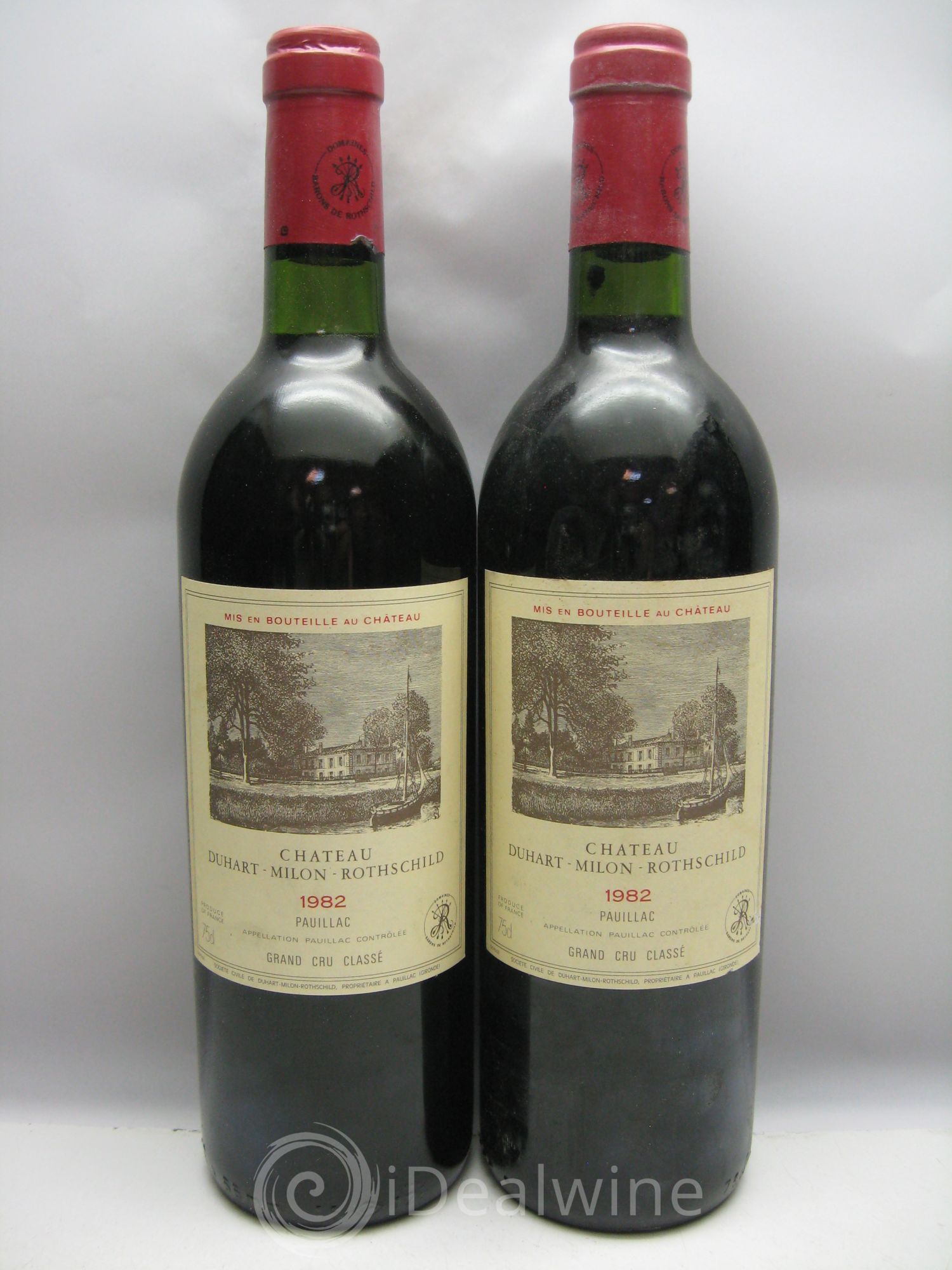 Château Duhart-Milon 4ème Grand Cru Classé 1982 - Lot de 12 bouteilles - 1
