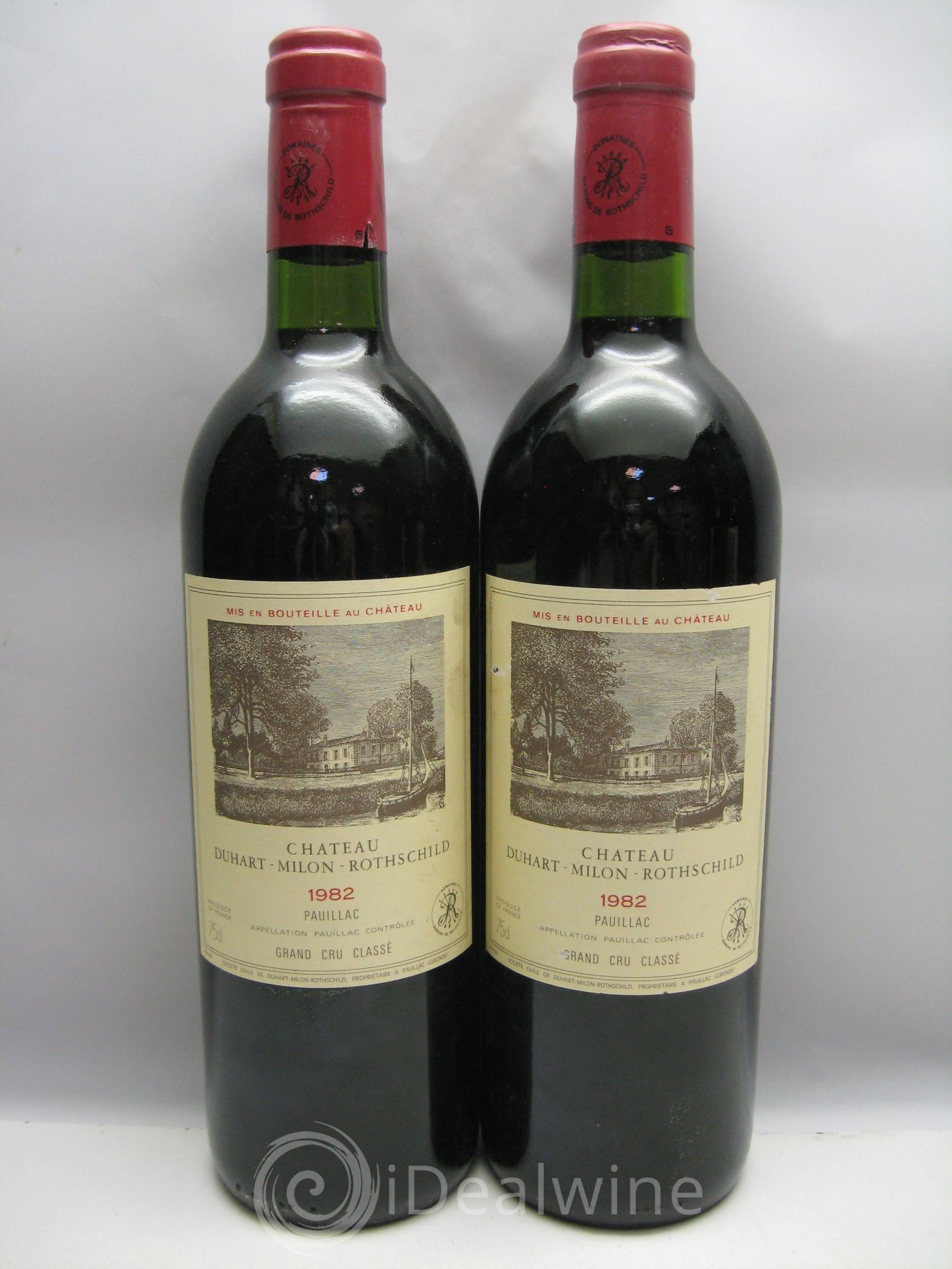 Château Duhart-Milon 4ème Grand Cru Classé 1982 - Lot de 12 bouteilles - 4