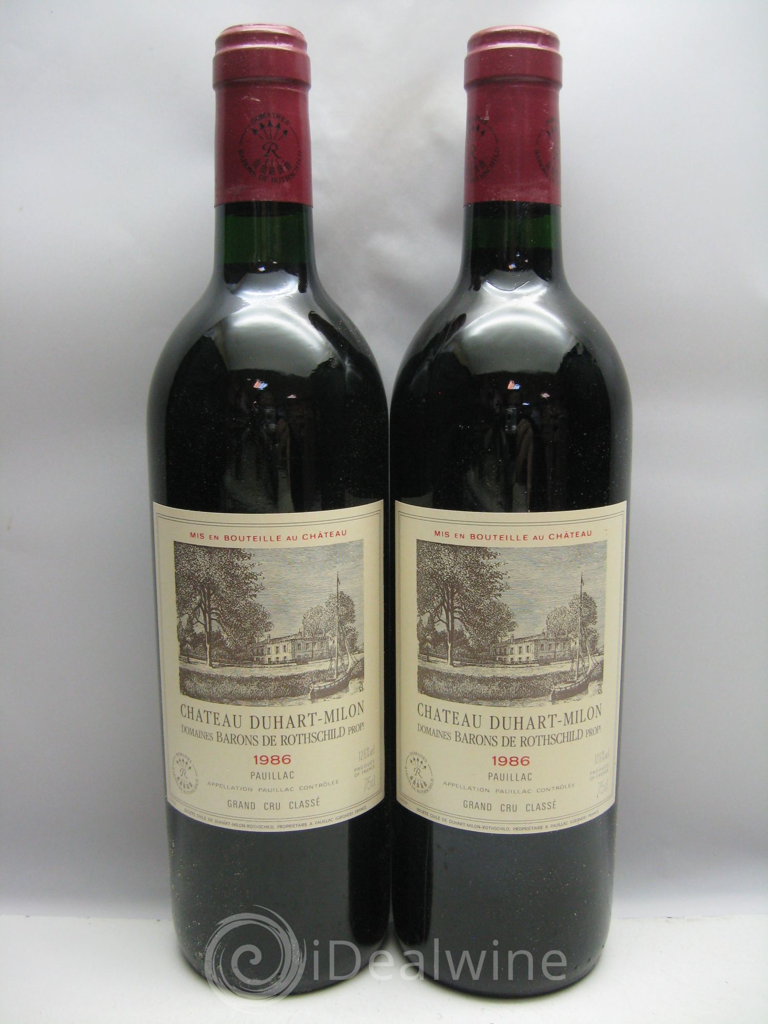 Château Duhart-Milon 4ème Grand Cru Classé 1986 - Lot de 12 bouteilles - 2