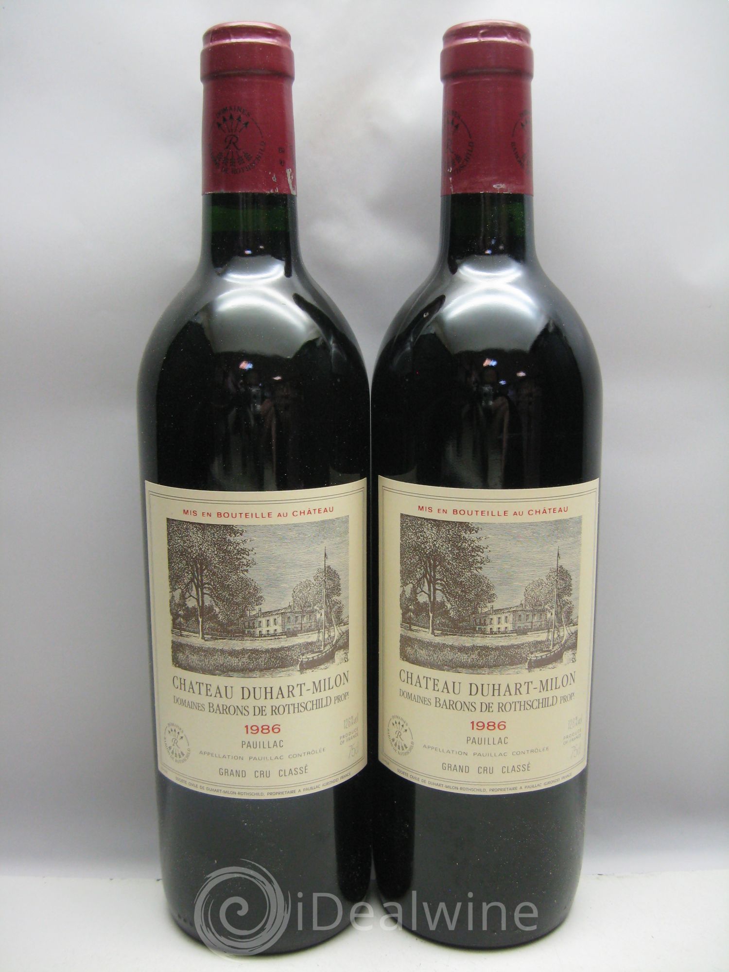Château Duhart-Milon 4ème Grand Cru Classé 1986 - Lot de 12 bouteilles - 3
