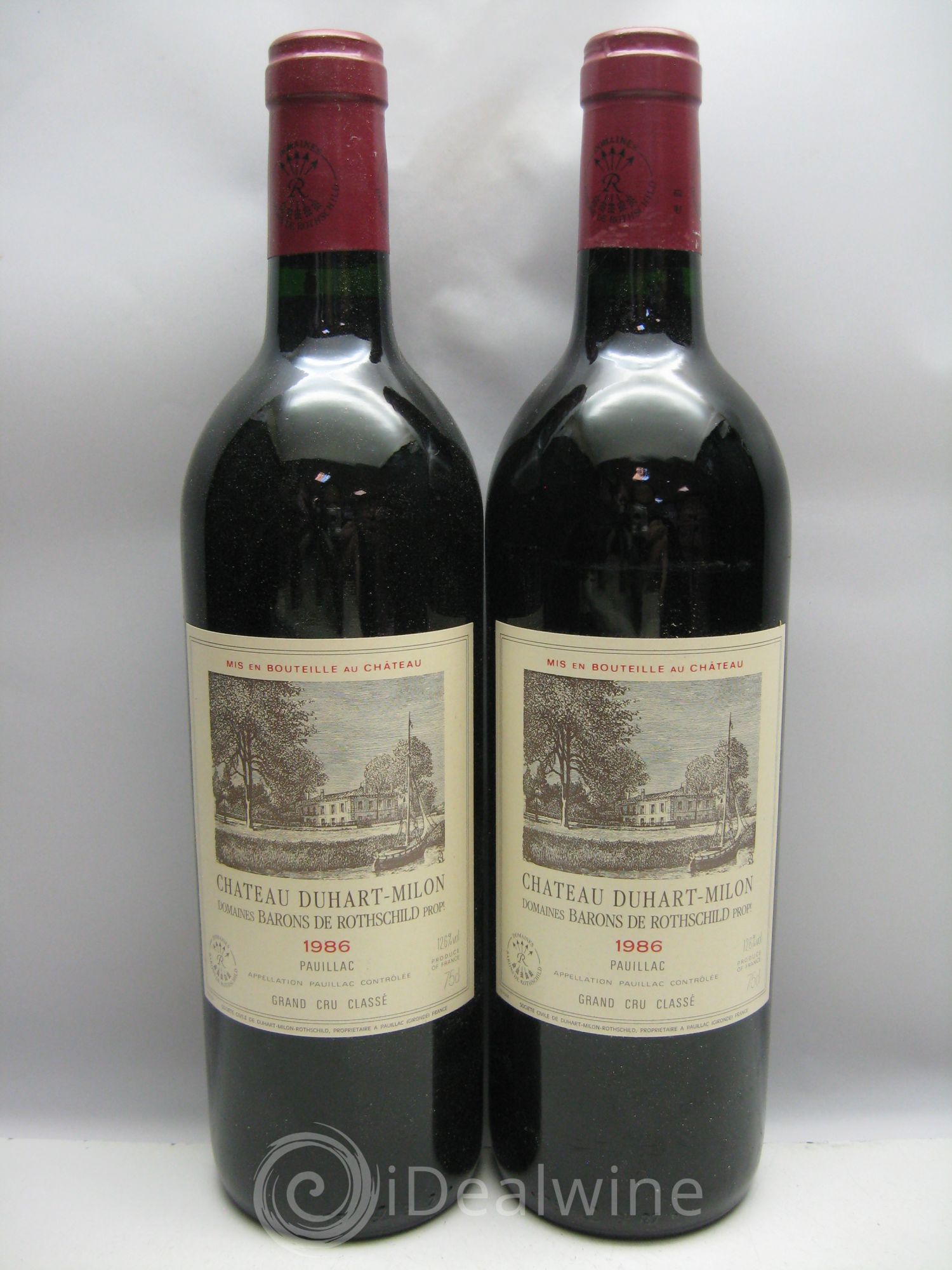 Château Duhart-Milon 4ème Grand Cru Classé 1986 - Lot de 12 bouteilles - 4