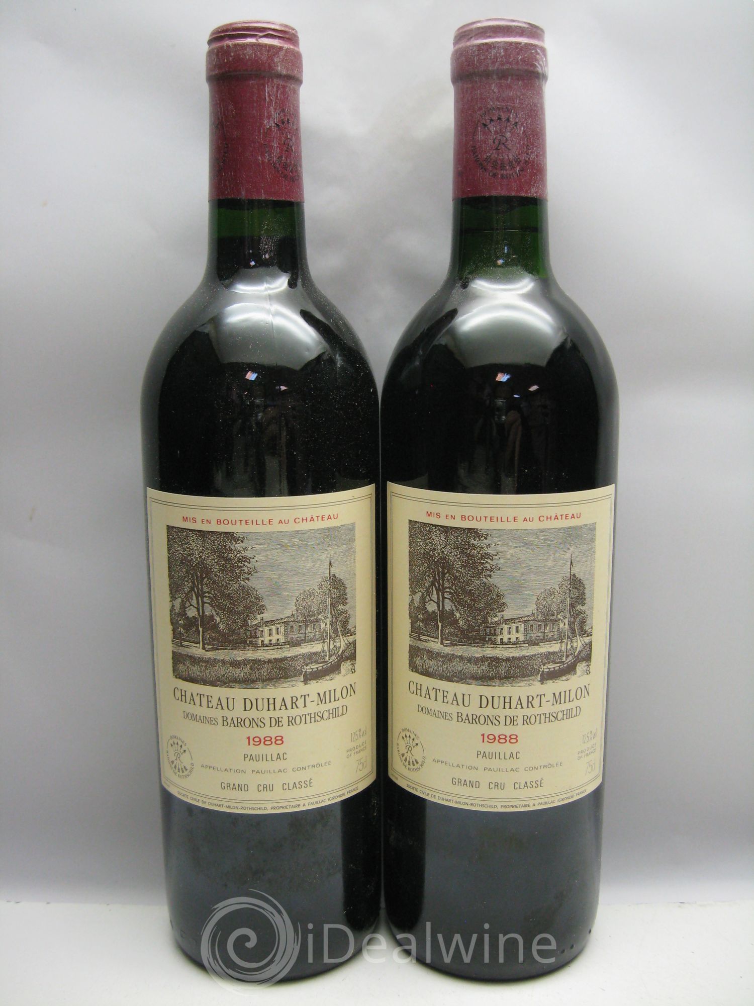 Château Duhart-Milon 4ème Grand Cru Classé 1988 - Lot de 12 bouteilles - 4