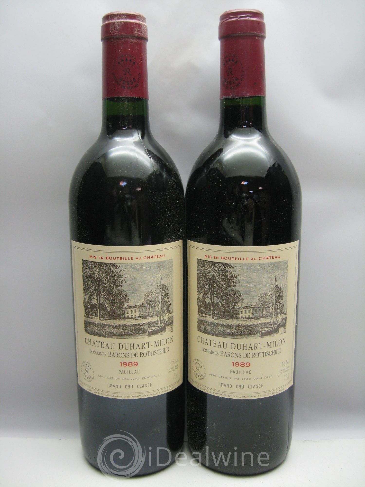 Château Duhart-Milon 4ème Grand Cru Classé 1989 - Lot de 12 bouteilles - 0