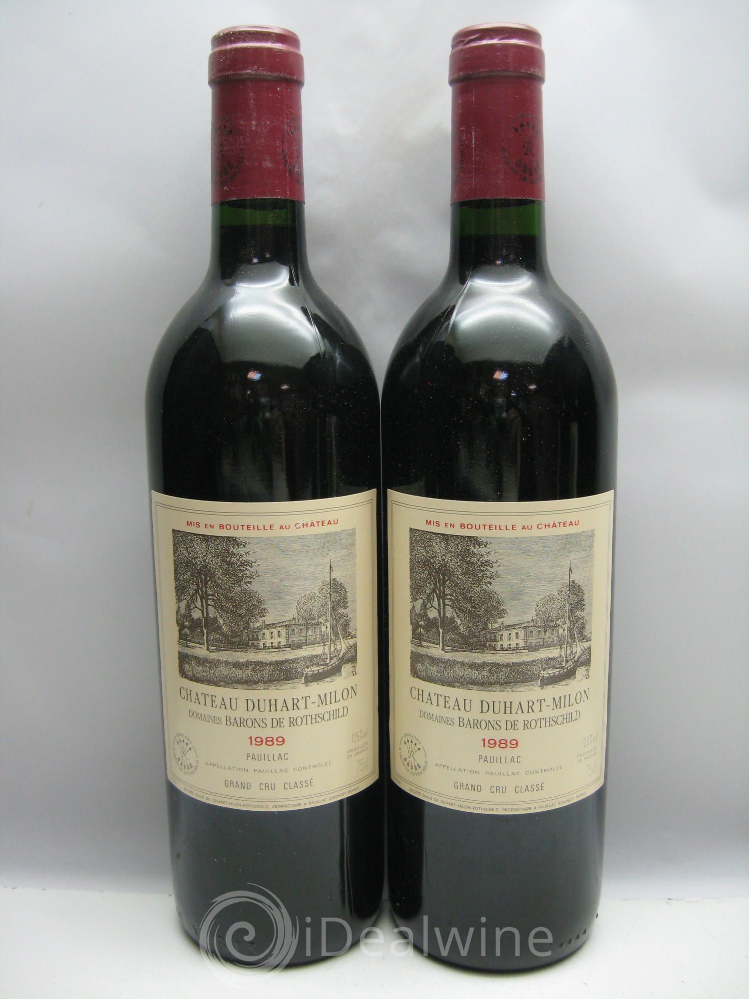Château Duhart-Milon 4ème Grand Cru Classé 1989 - Lot de 12 bouteilles - 1