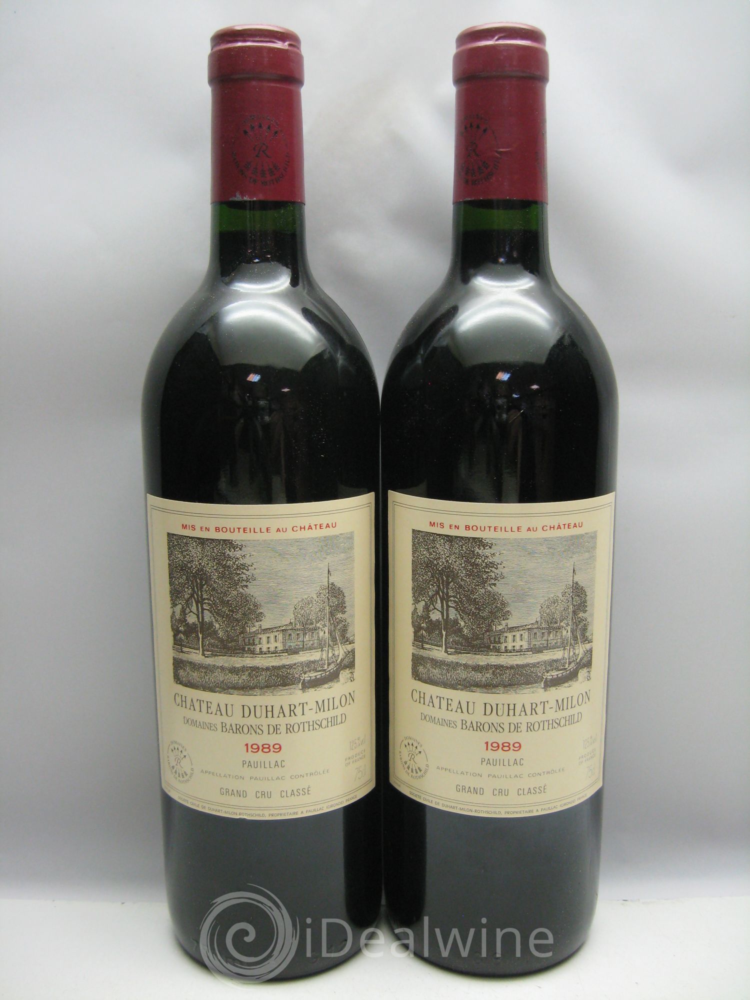 Château Duhart-Milon 4ème Grand Cru Classé 1989 - Lot de 12 bouteilles - 2