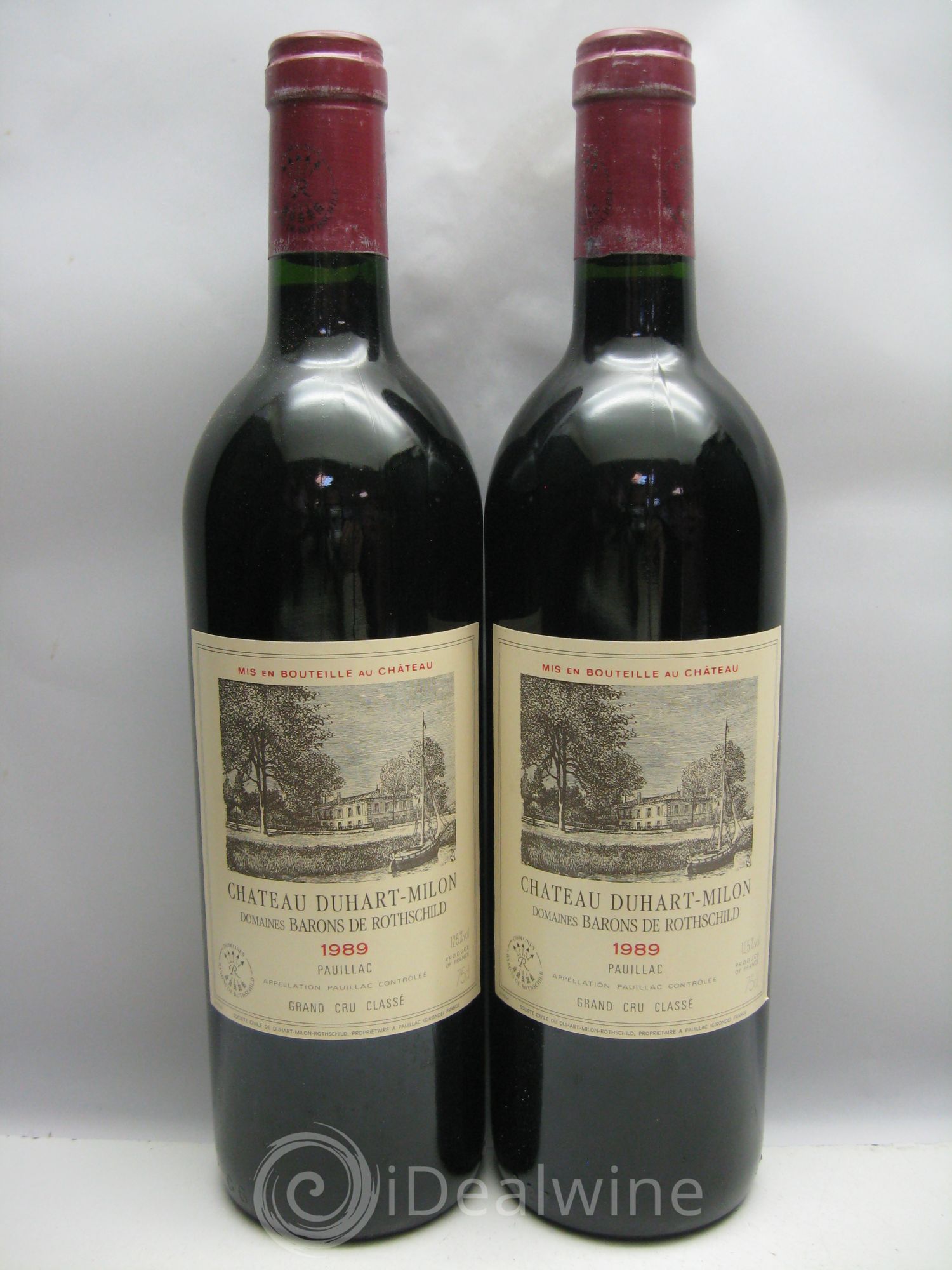 Château Duhart-Milon 4ème Grand Cru Classé 1989 - Lot de 12 bouteilles - 4