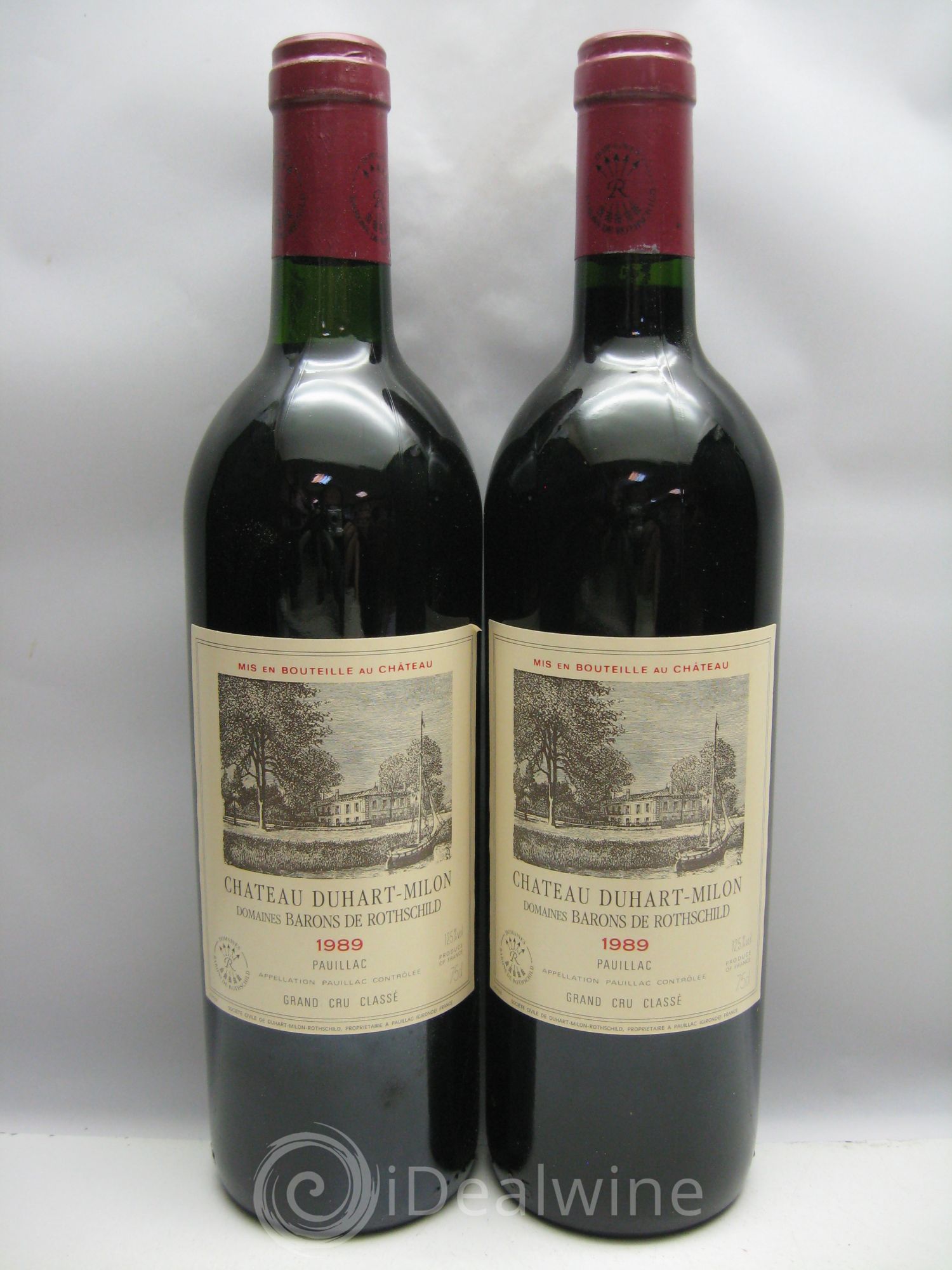 Château Duhart-Milon 4ème Grand Cru Classé 1989 - Lot de 12 bouteilles - 3