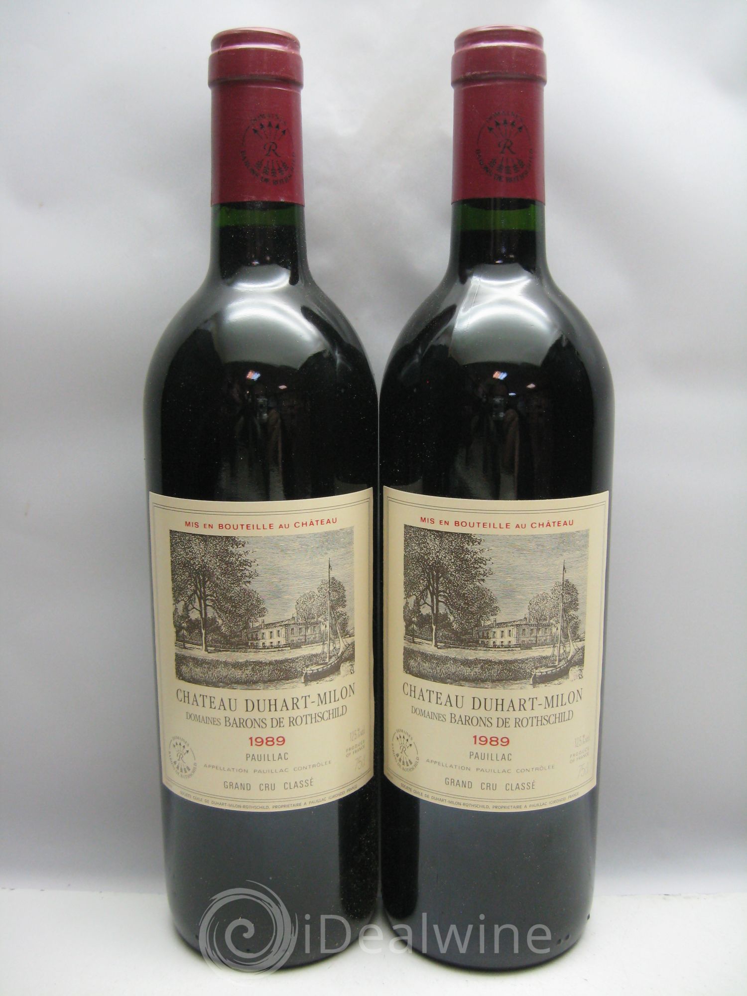Château Duhart-Milon 4ème Grand Cru Classé 1989 - Lot de 12 bouteilles - 4