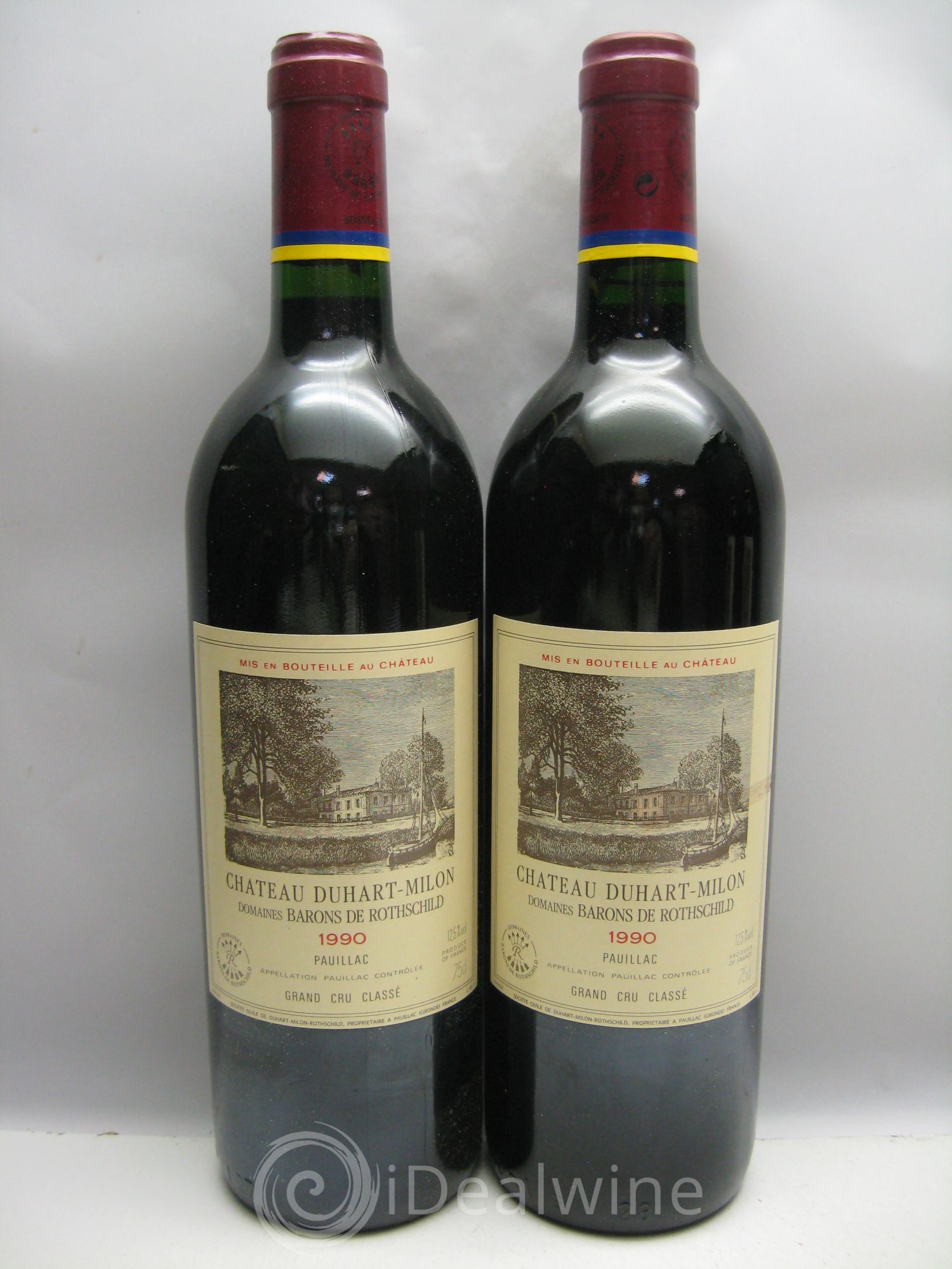 Château Duhart-Milon 4ème Grand Cru Classé 1990 - Lot de 12 bouteilles - 4