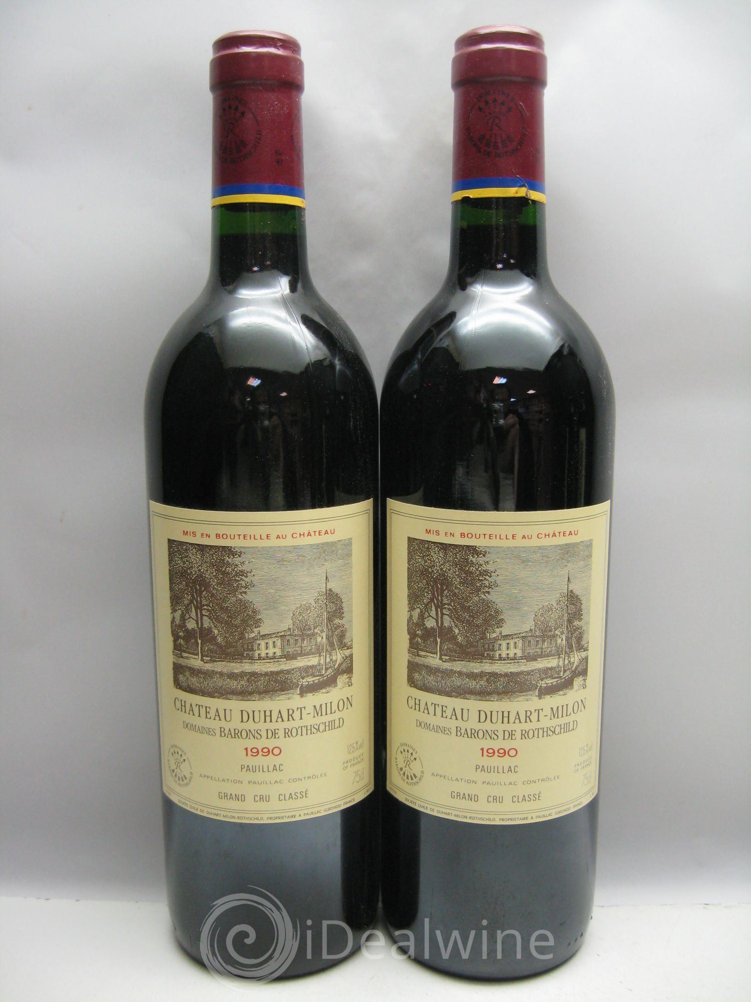 Château Duhart-Milon 4ème Grand Cru Classé 1990 - Lot de 12 bouteilles - 2