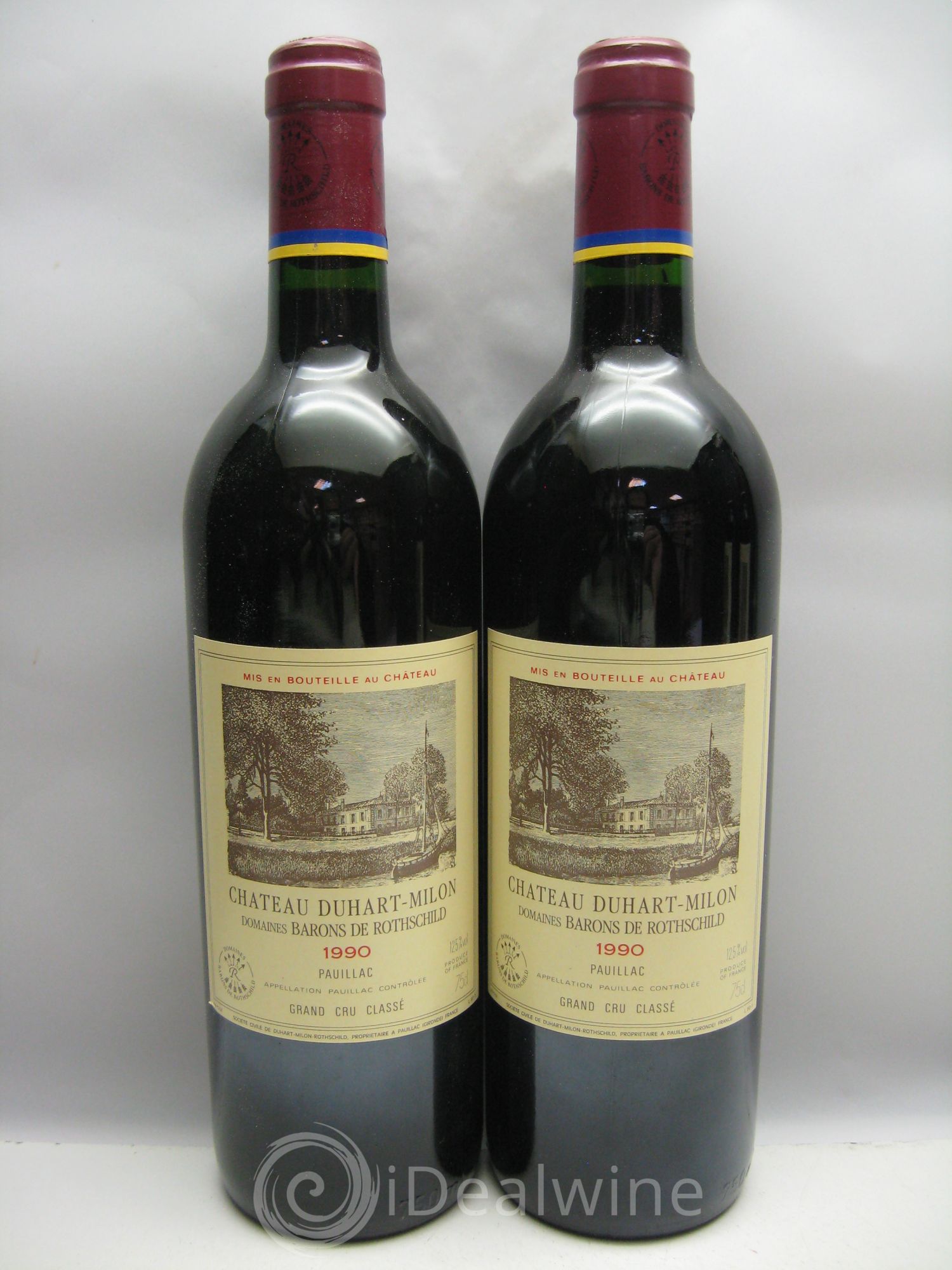 Château Duhart-Milon 4ème Grand Cru Classé 1990 - Lot de 12 bouteilles - 4