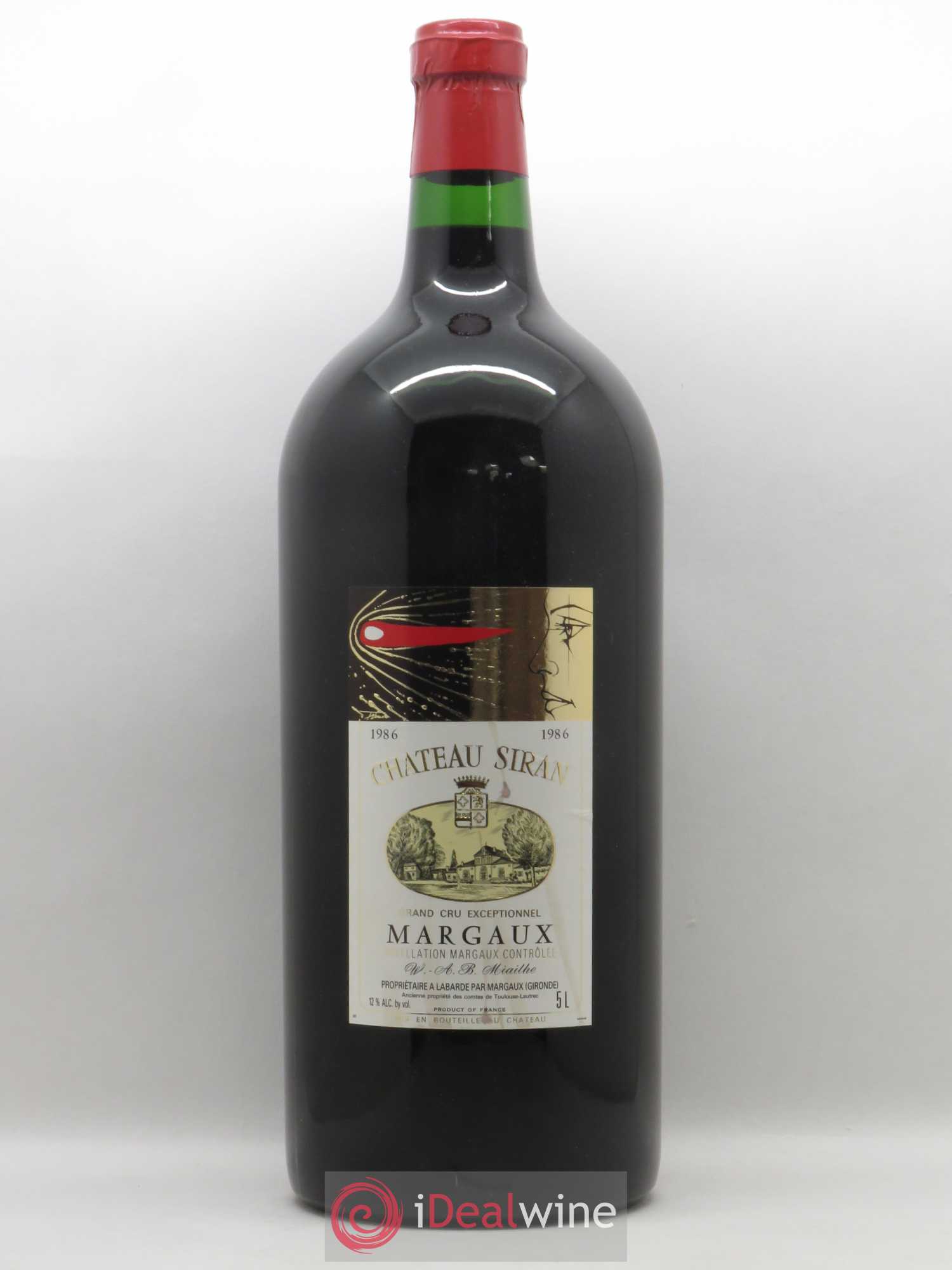 Château Siran 1986 - Lot de 1 jeroboam - 0