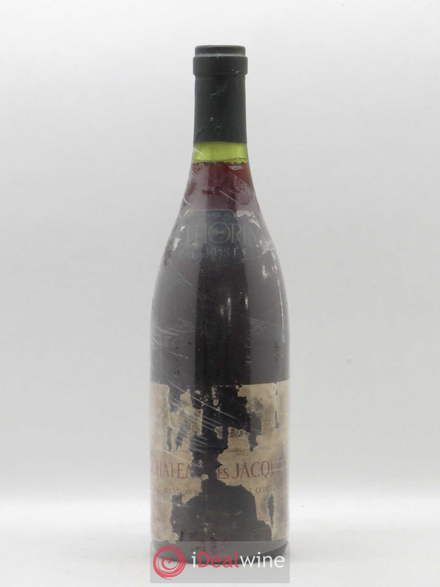 Moulin-à-Vent Chateau des Jacques Thorin 1973 - Posten von 1 Flasche - 0