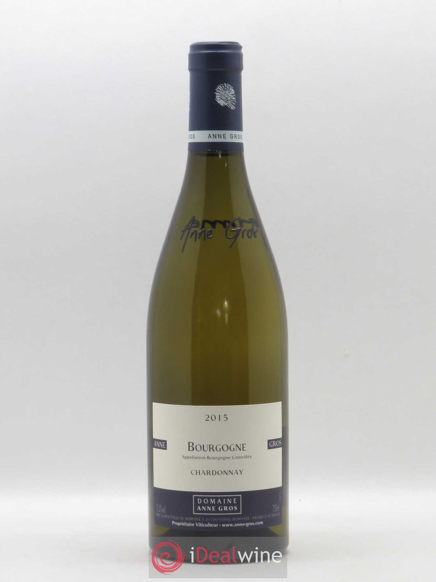 Bourgogne Chardonnay Anne Gros 2015 - Lot de 1 bouteille - 0