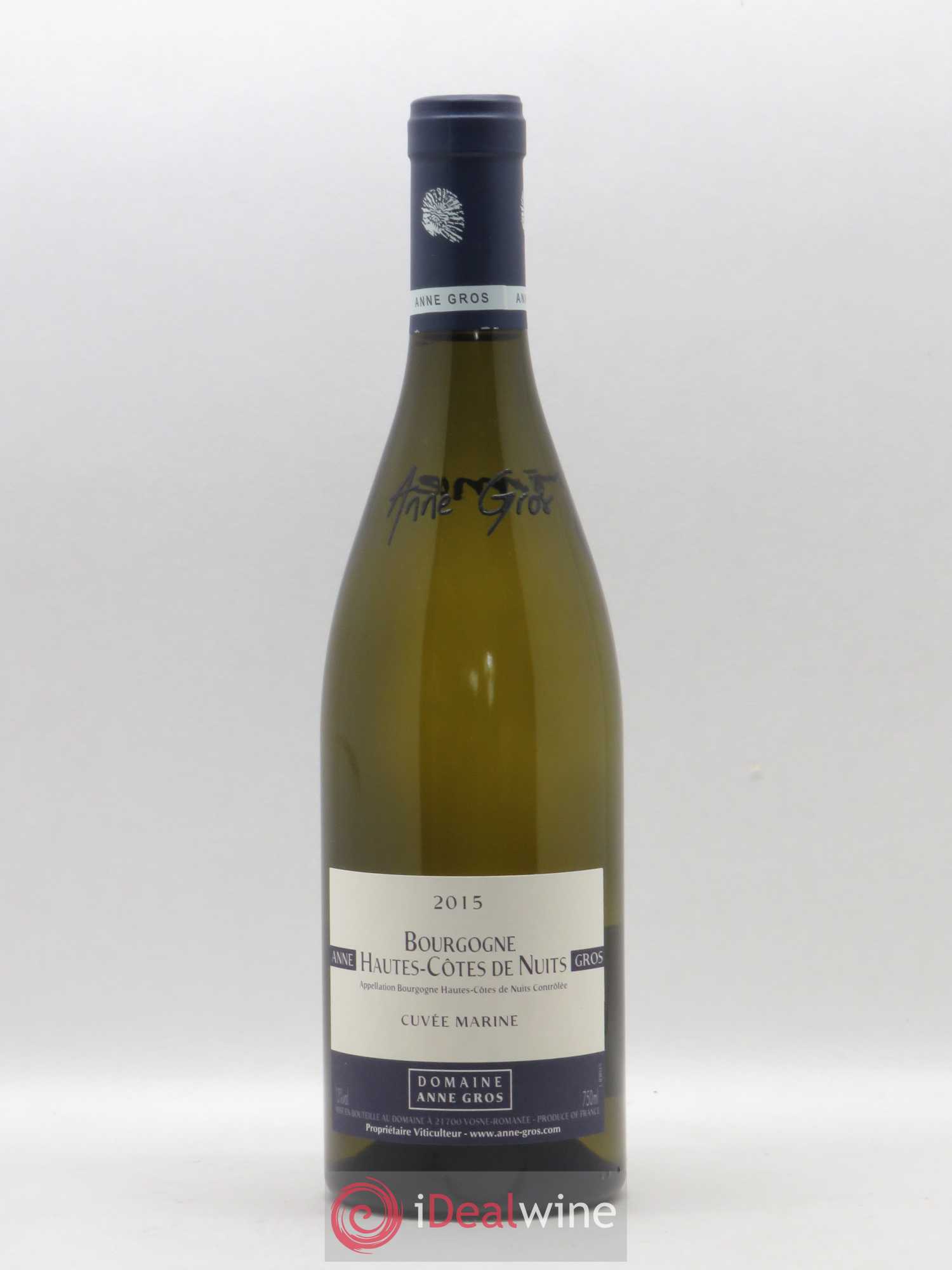 Hautes-Côtes de Nuits Cuvée Marine Anne Gros 2015 - Lot de 1 bouteille - 0