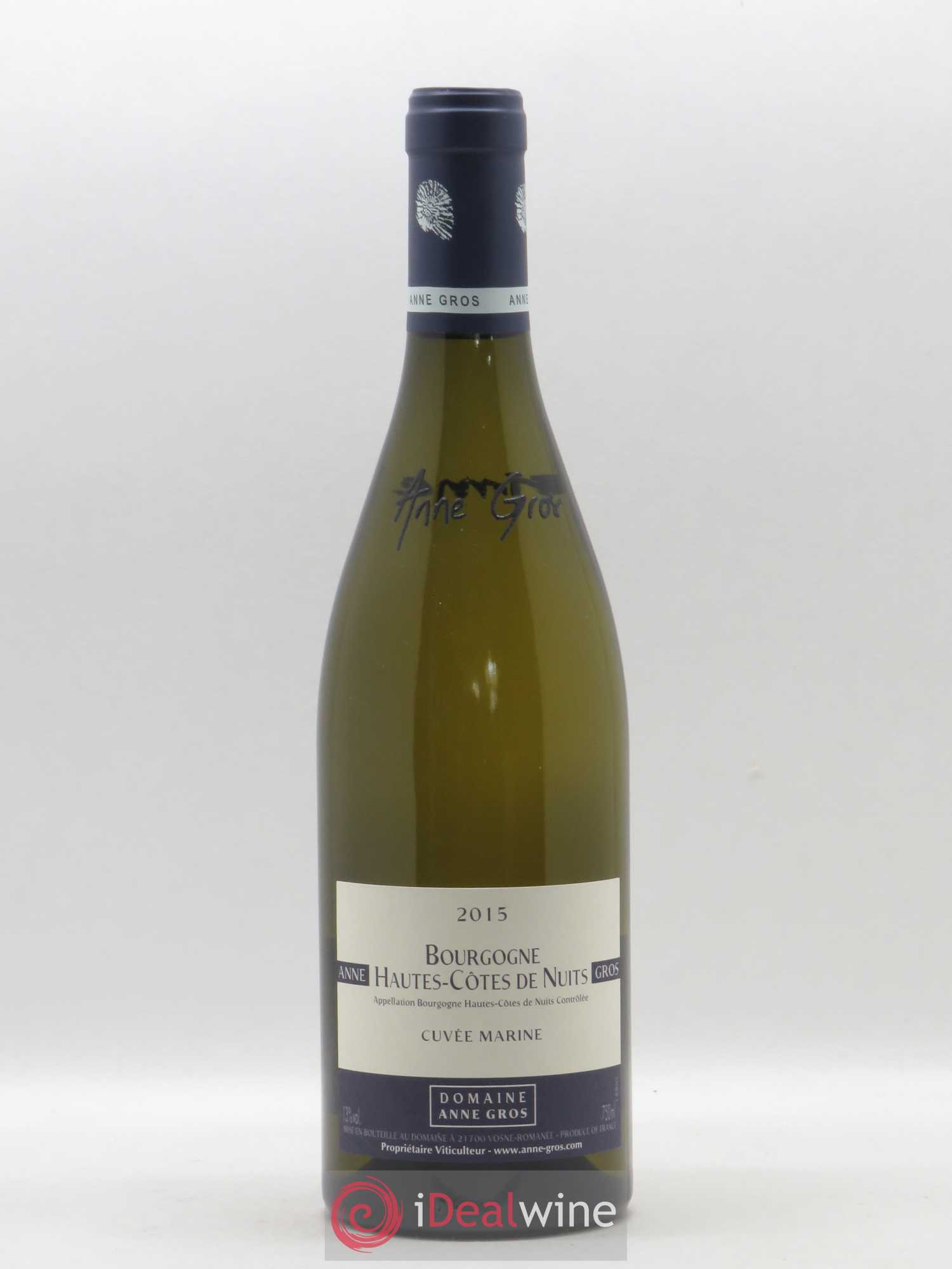 Hautes-Côtes de Nuits Cuvée Marine Anne Gros 2015 - Lot de 1 bouteille - 0