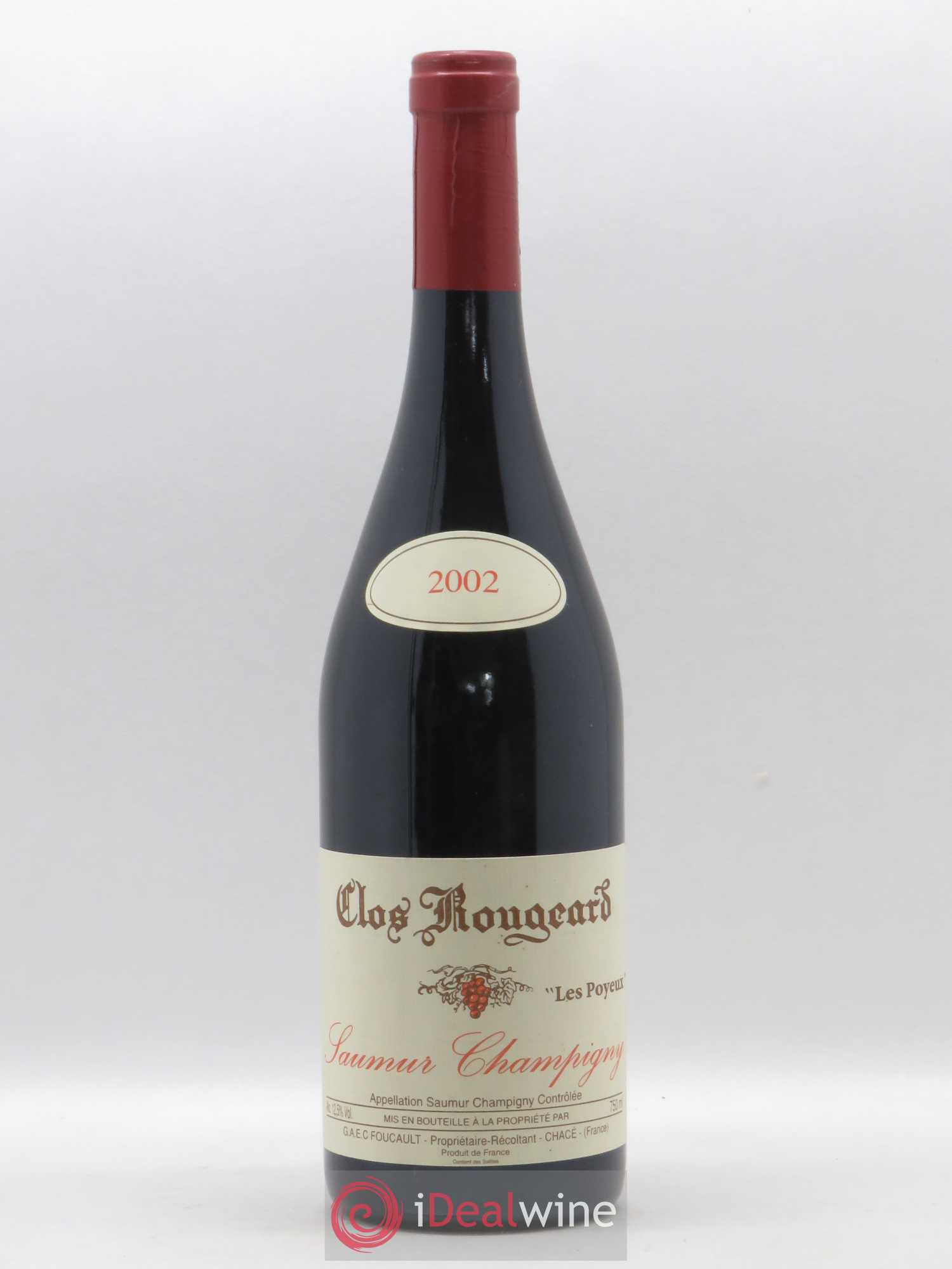 Saumur-Champigny Les Poyeux Clos Rougeard 2002 - Lot de 1 bouteille - 0