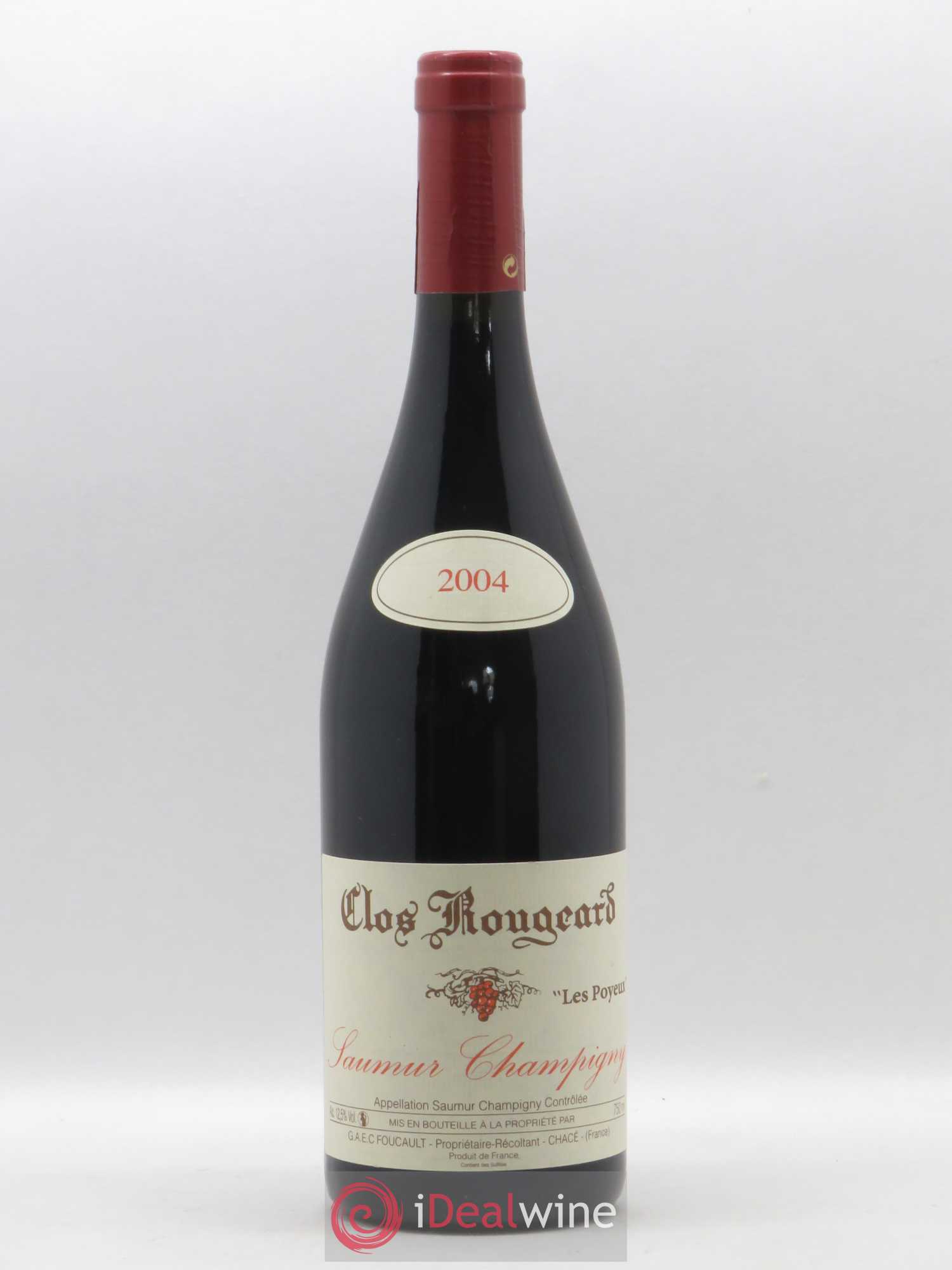 Saumur-Champigny Les Poyeux Clos Rougeard 2004 - Lot de 1 bouteille - 0