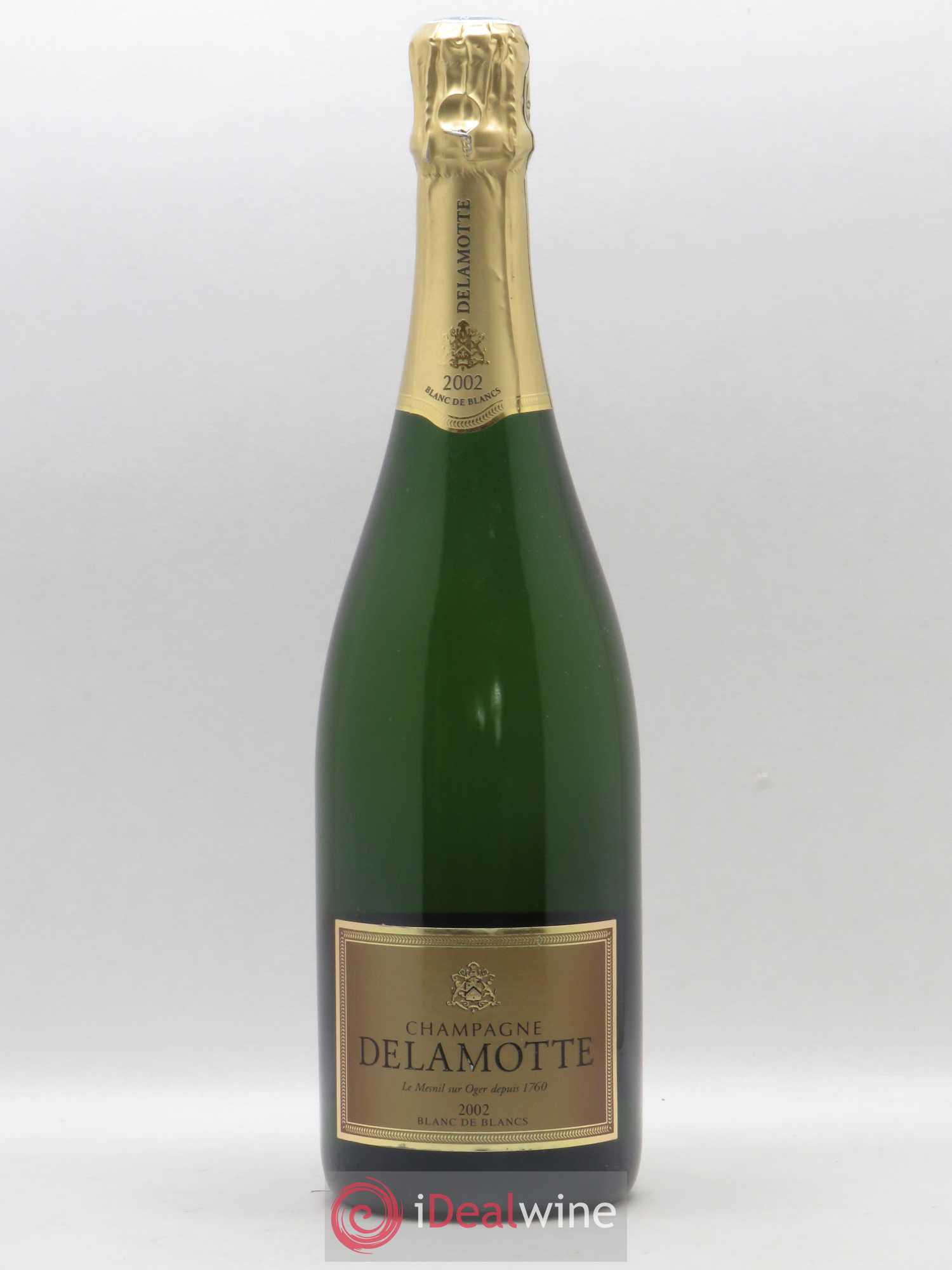 Champagne Delamotte Blanc de Blancs 2002 - Posten von 1 Flasche - 0