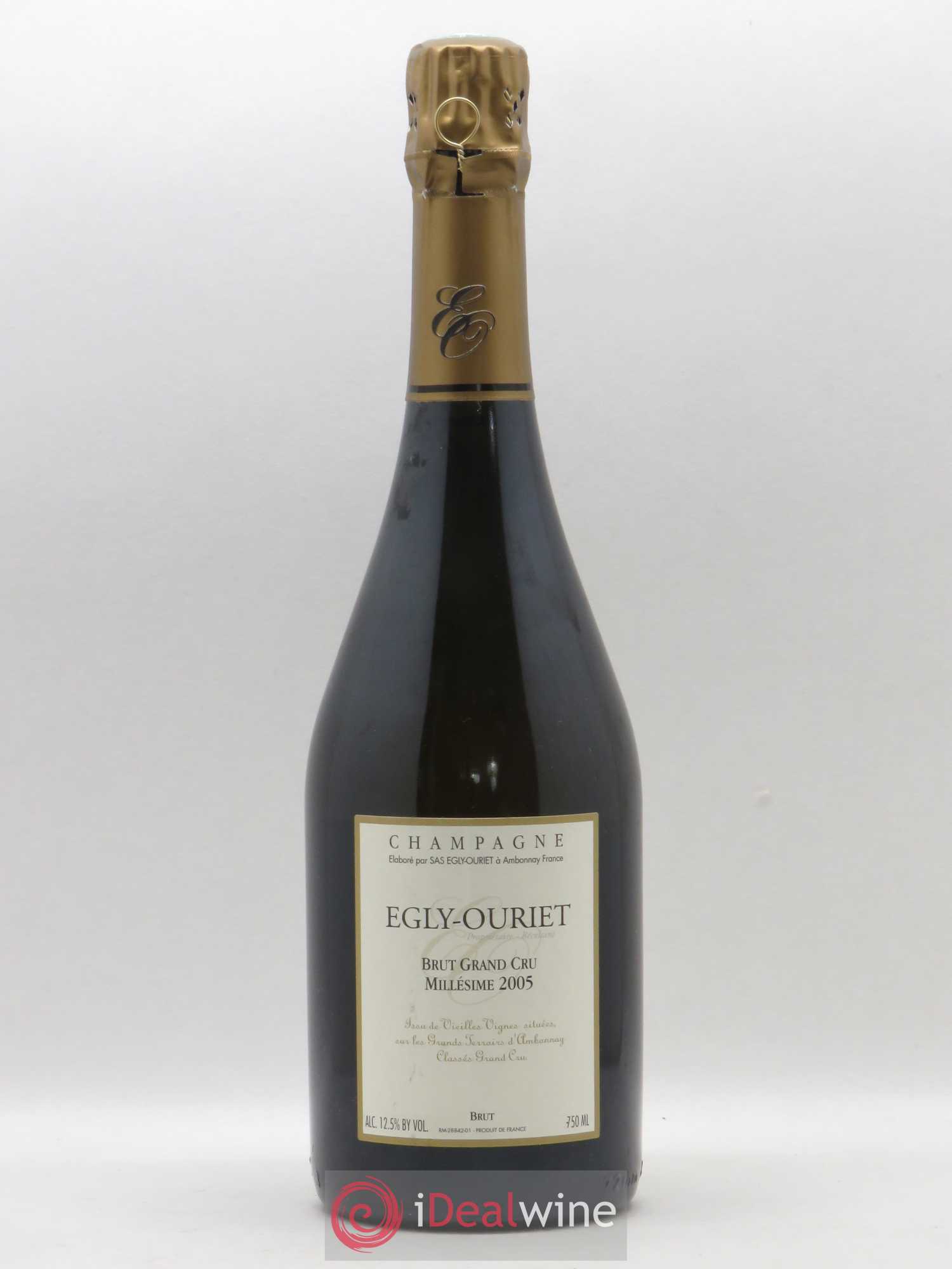 Grand Cru Brut Egly-Ouriet 2005 - Lot de 1 bouteille - 0