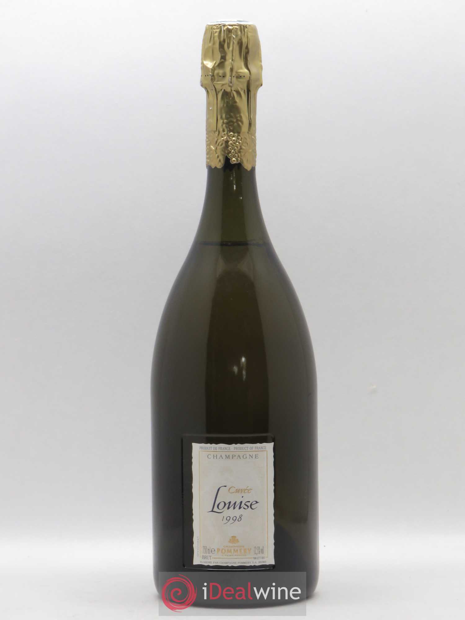 Cuvée Louise Pommery 1998 - Lot de 1 bouteille - 0