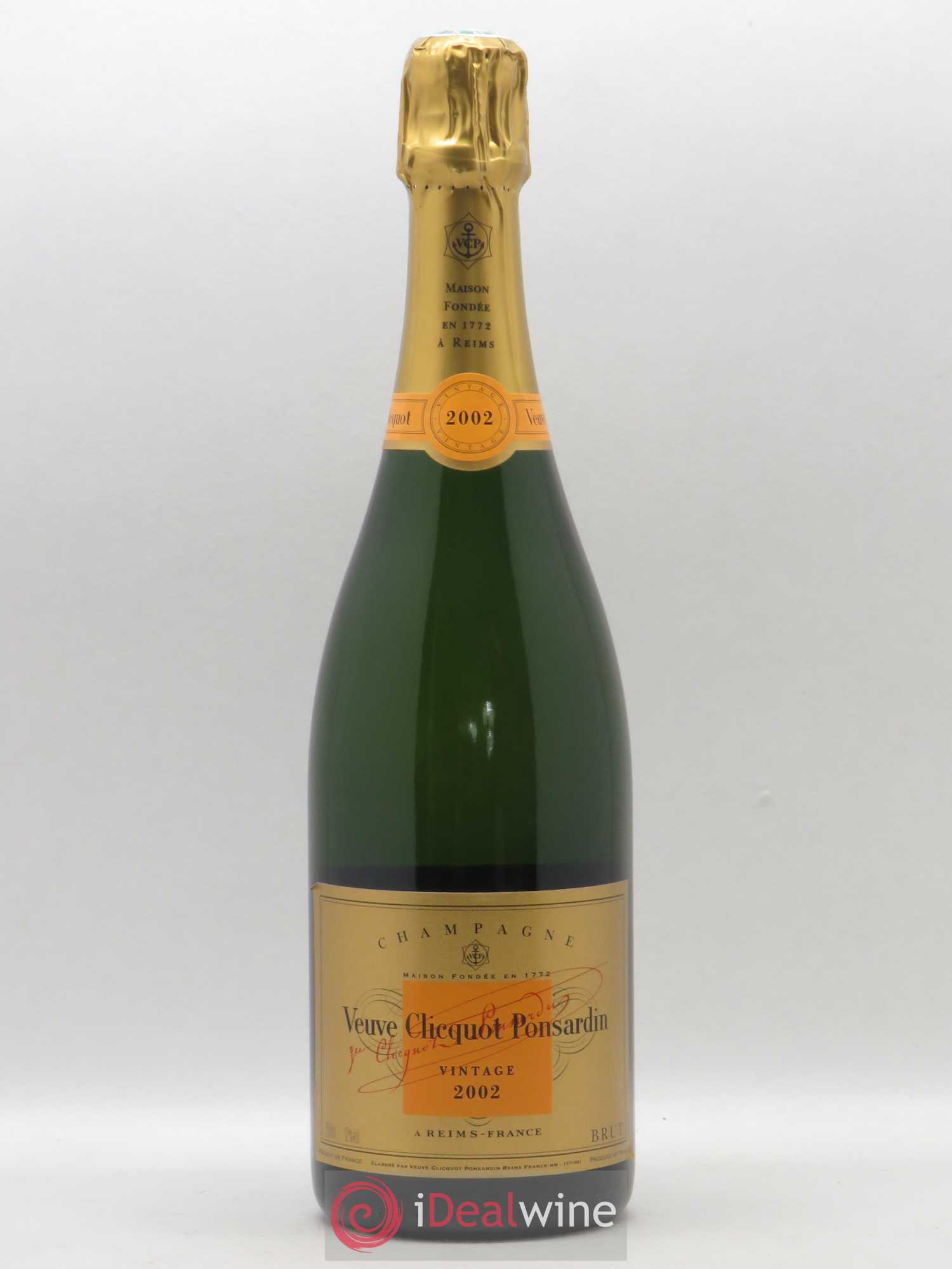 Vintage Veuve Clicquot 2002 - Lot de 1 bouteille - 0