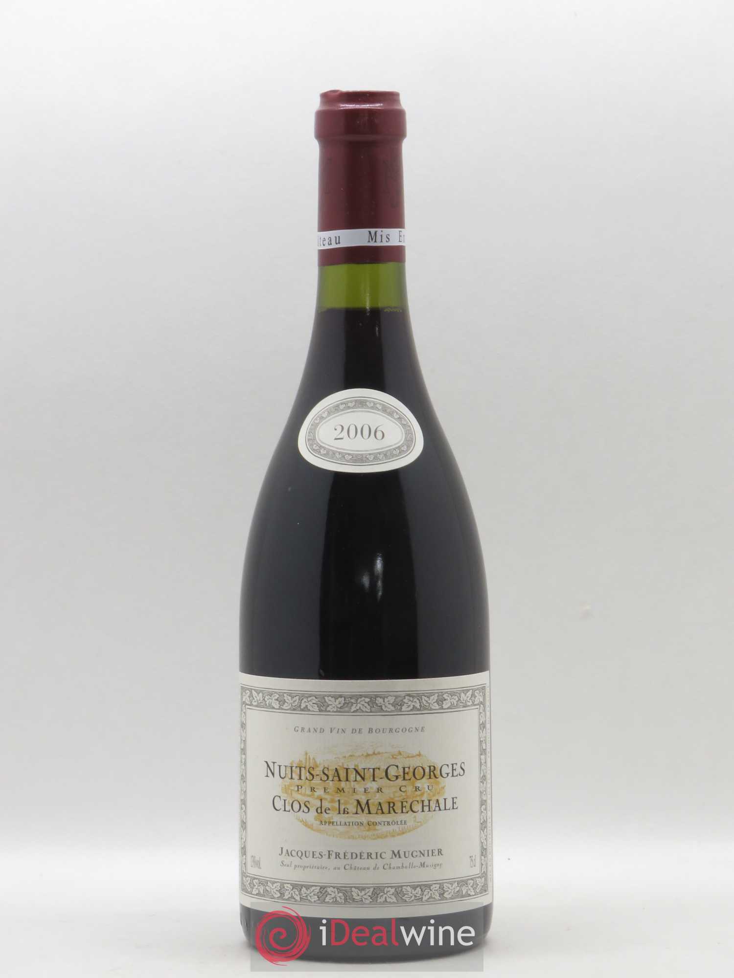 Nuits-Saint-Georges 1er Cru Clos de La Maréchale Jacques-Frédéric Mugnier 2006 - Lot de 1 bouteille - 0