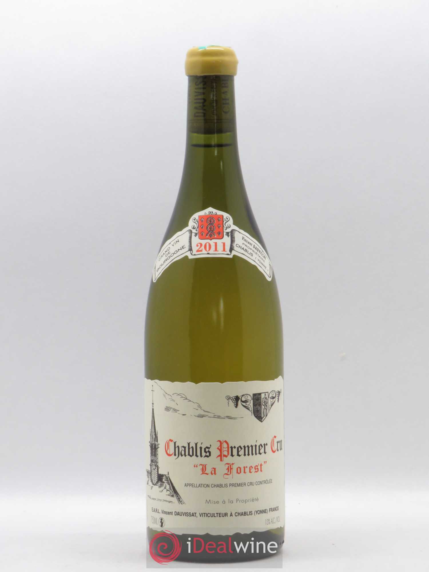 Chablis 1er Cru La Forest Vincent Dauvissat (Domaine) 2011 - Lot de 1 bouteille - 0