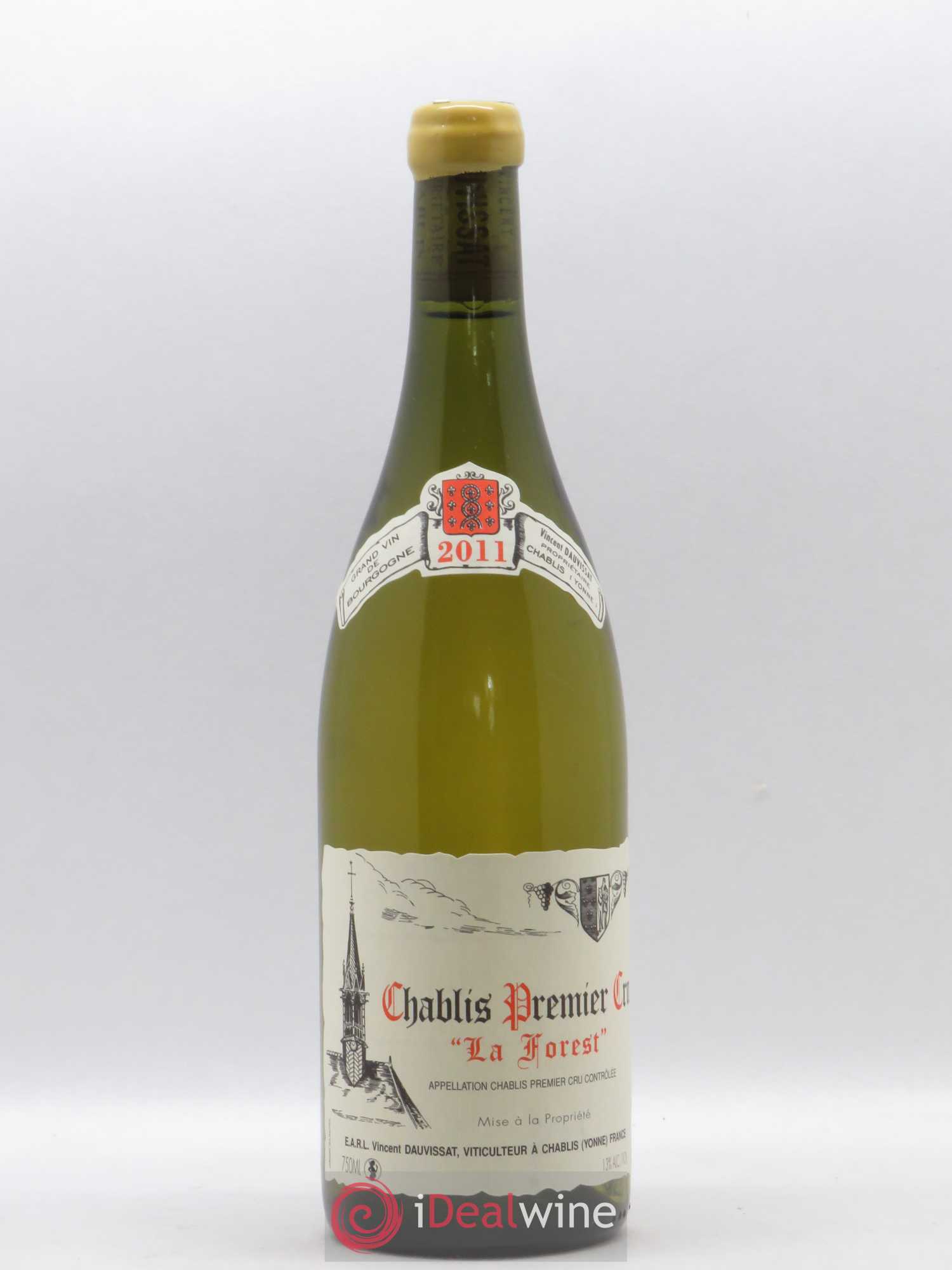 Chablis 1er Cru La Forest Vincent Dauvissat (Domaine) 2011 - Lot de 1 bouteille - 0