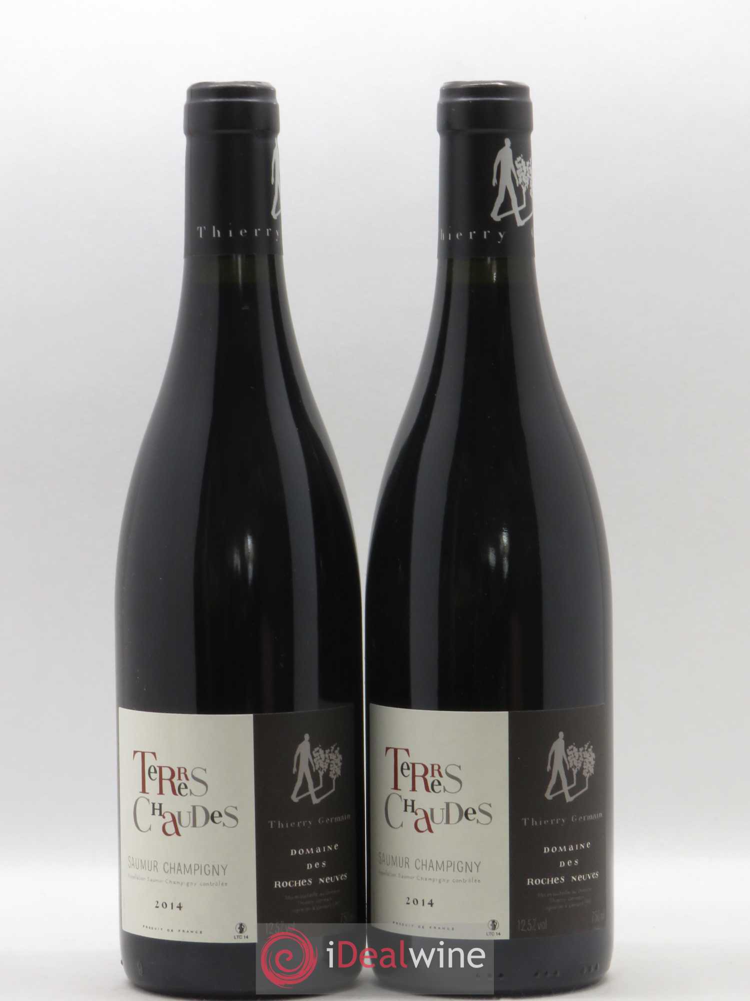 Saumur-Champigny Terres Chaudes Domaine des Roches Neuves - Thierry Germain 2014 - Lot de 2 bouteilles - 0