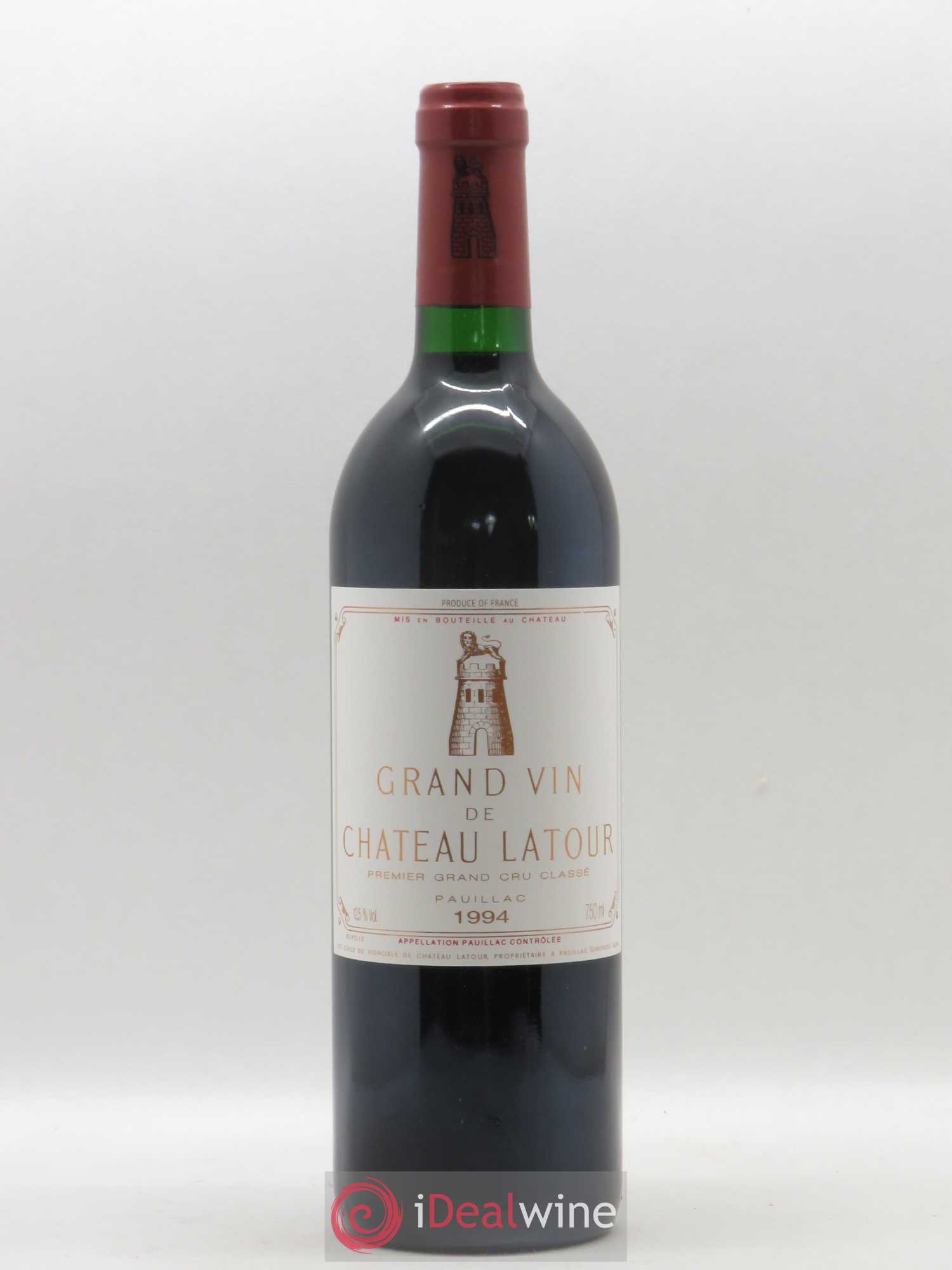 Château Latour 1er Grand Cru Classé 1994 - Lot de 1 bouteille - 0