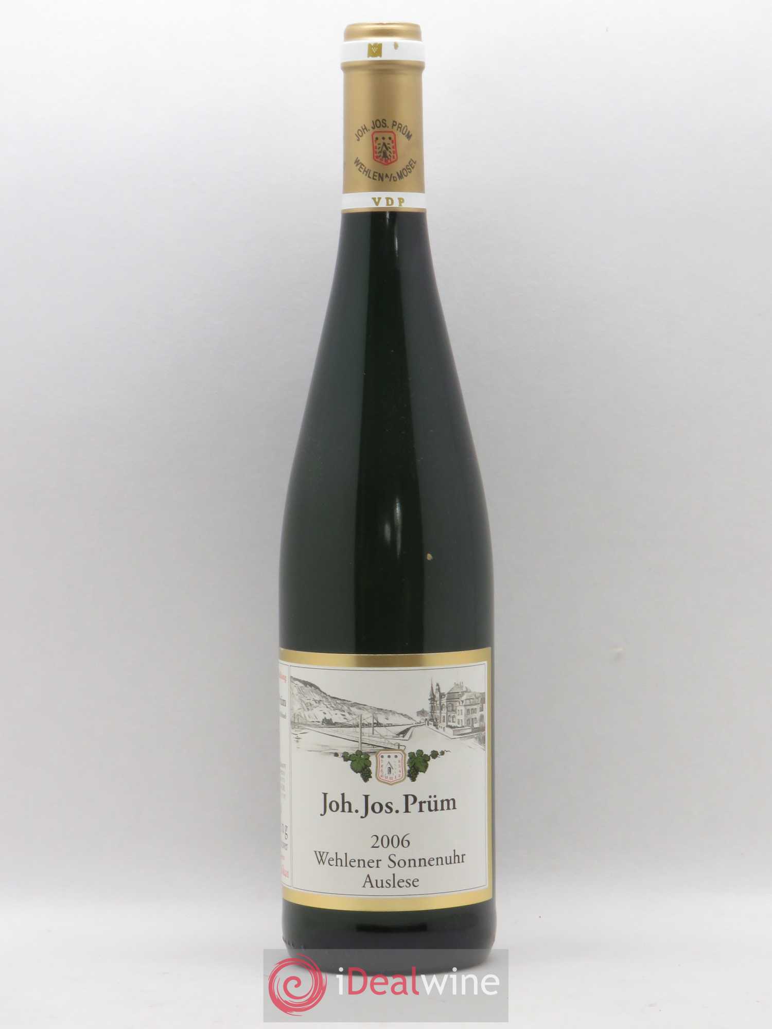 Riesling Joh. Jos. Prum Wehlener Sonnenuhr Auslese Gold Capsule 2006 - Lot de 1 bouteille - 0