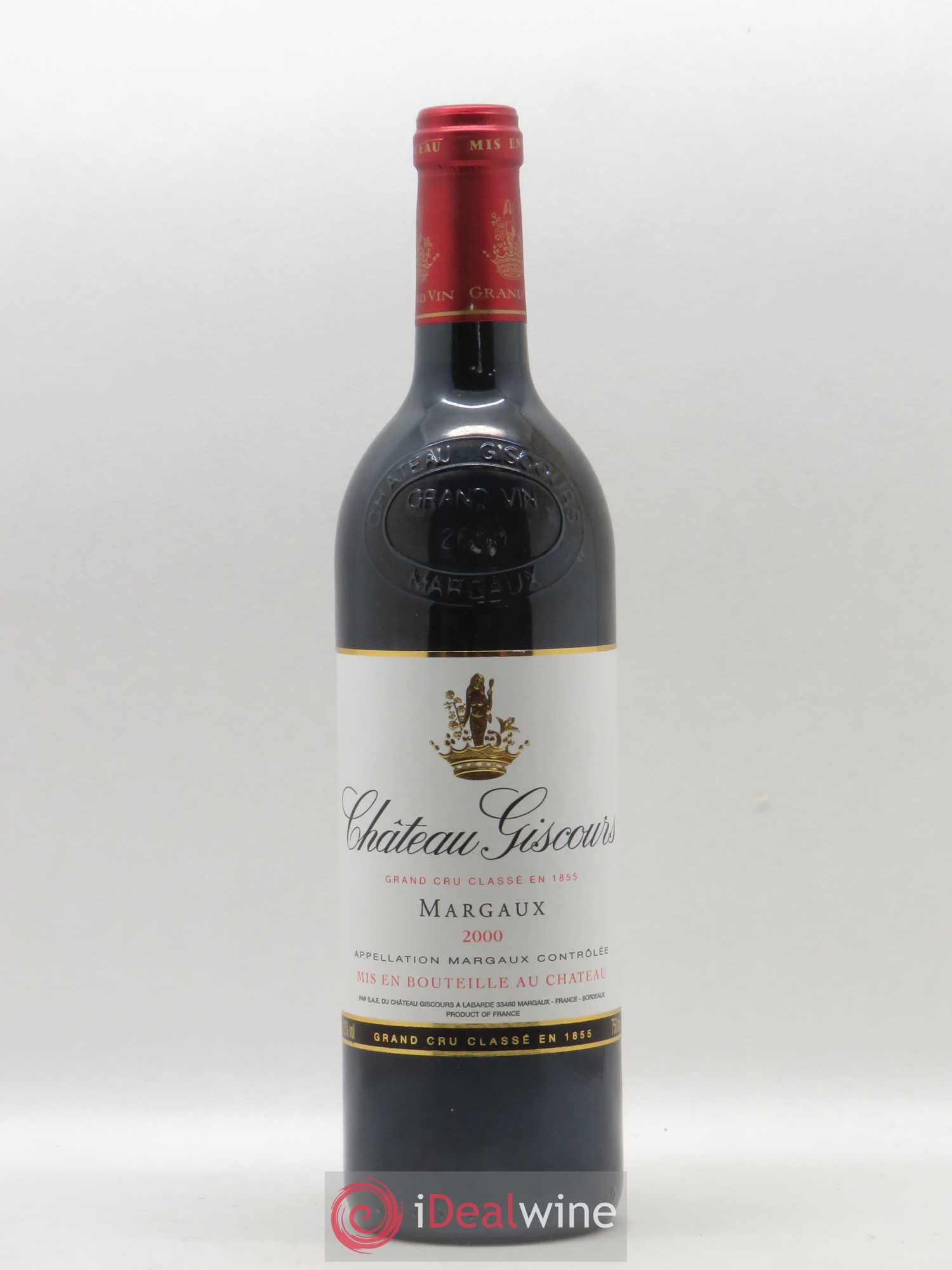 Château Giscours 3ème Grand Cru Classé 2000 - Lot de 1 bouteille - 0