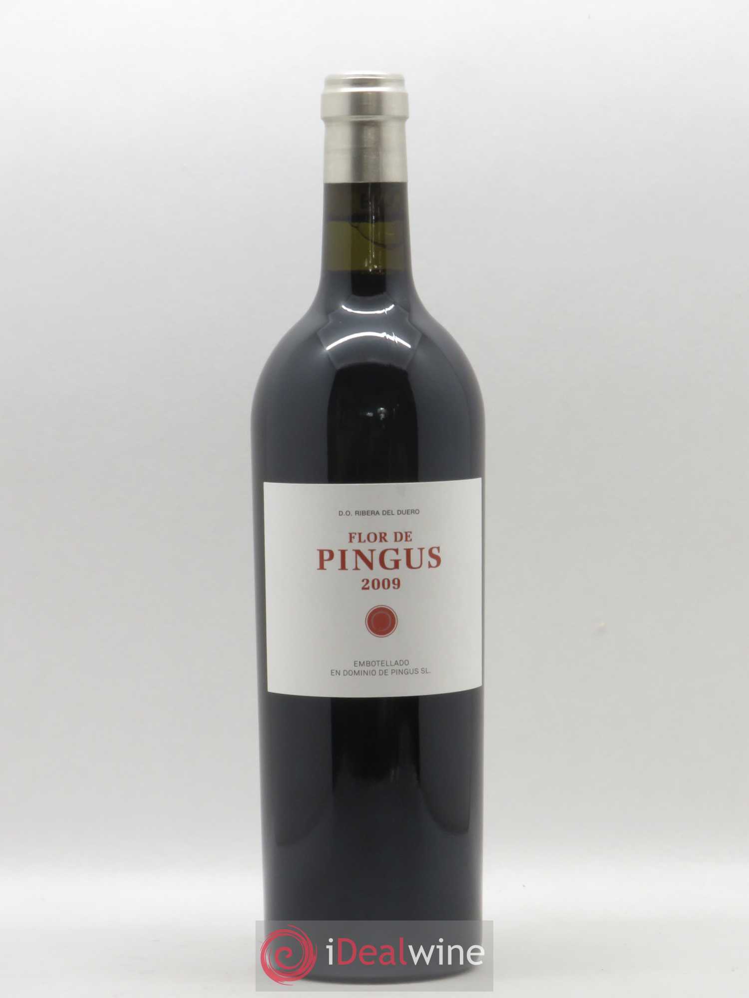 Ribera Del Duero Flor de Pingus Dominio de Pingus - Peter Sisseck 2009 - Lot de 1 bouteille - 0